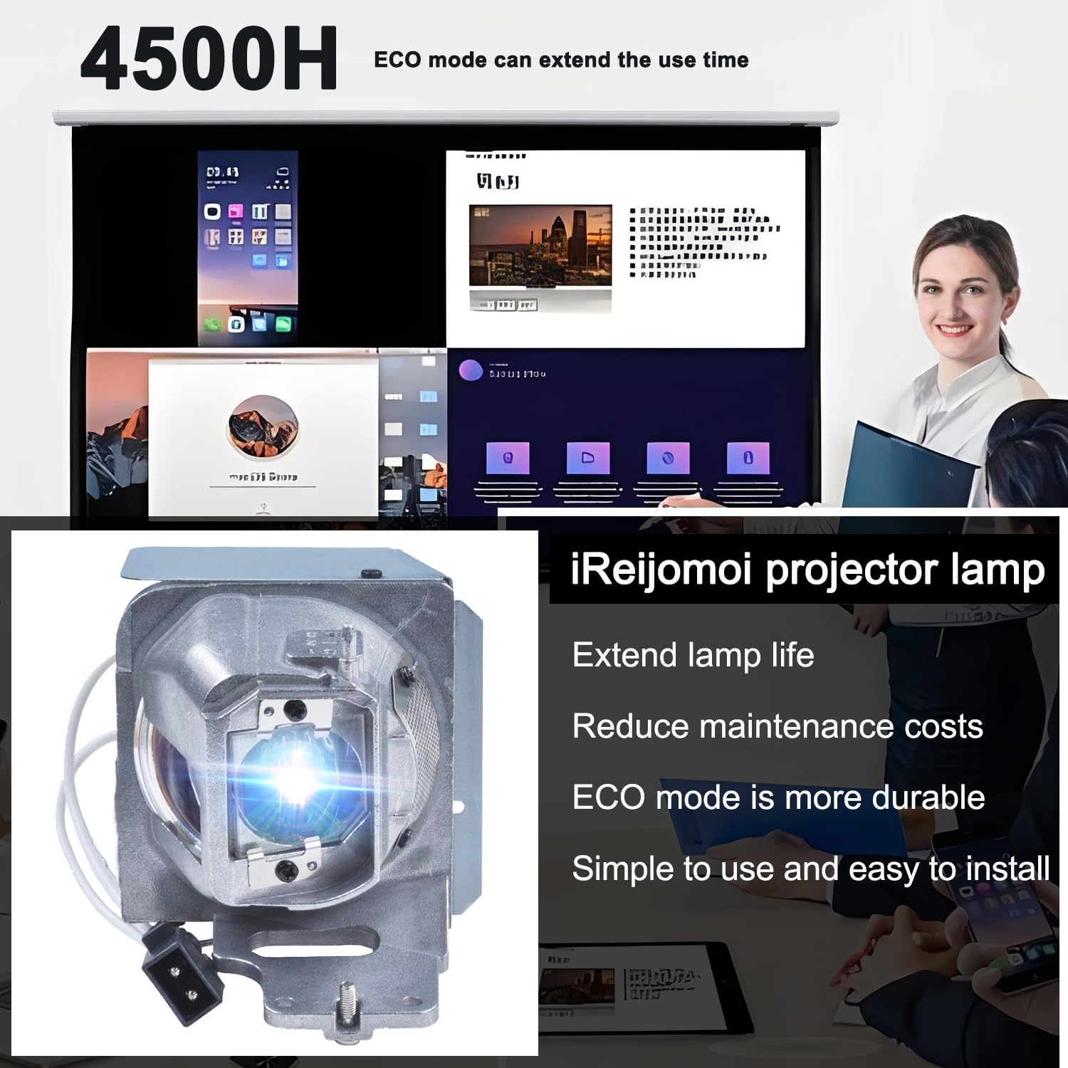 Thumbnail 1 de iReijomoi BL-FP240G Replacement Lamp