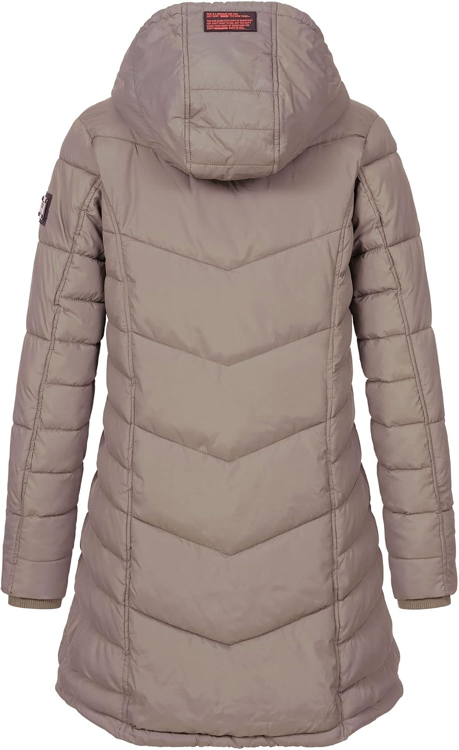 Detalle de Sublevel Übergangsjacke Damen in Hellbraun XL