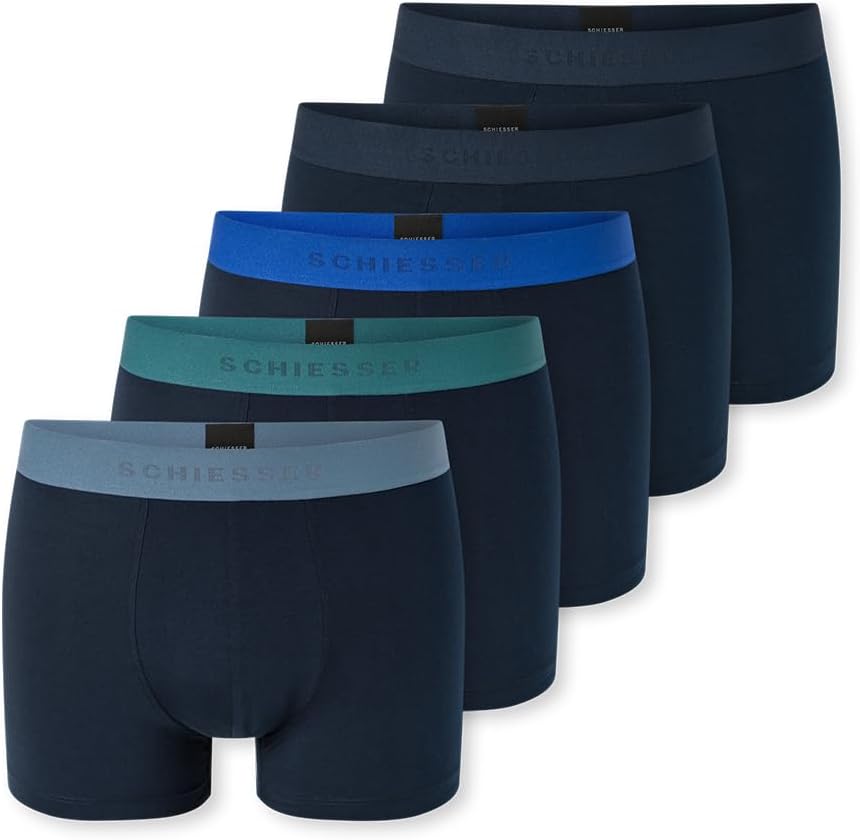 Thumbnail 6 de Schiesser Herren 5er-Pack Boxershorts aus Bio-Baumwolle (95/5 Organic)
