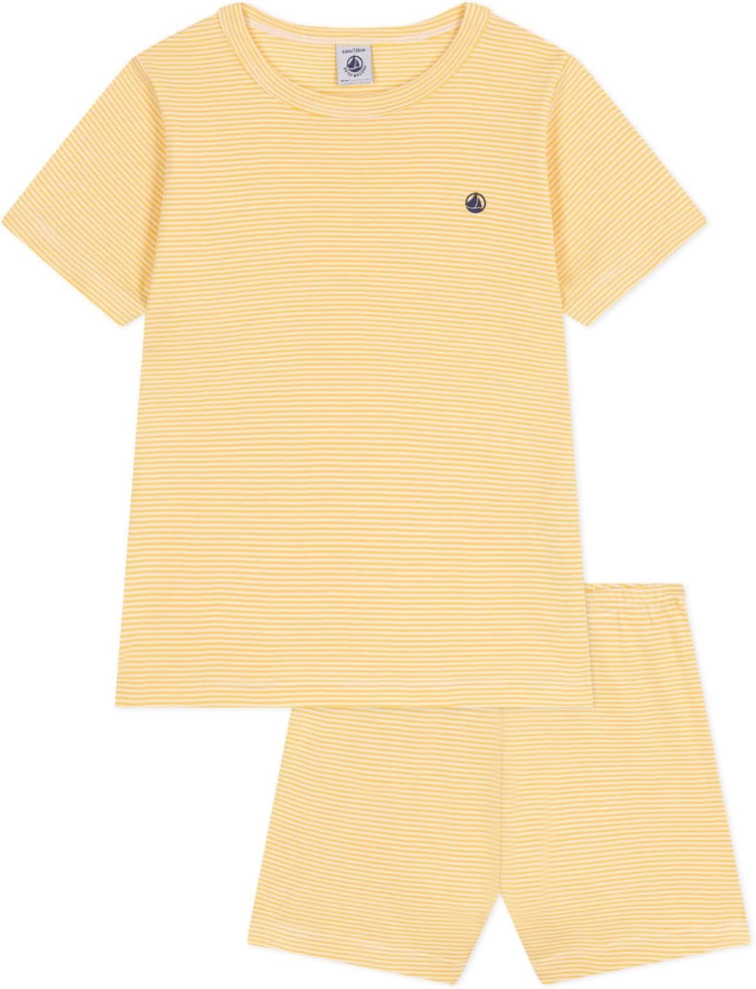Thumbnail 4 de Petit Bateau Pyjacourt Garçon – pijama court à rayures en coton