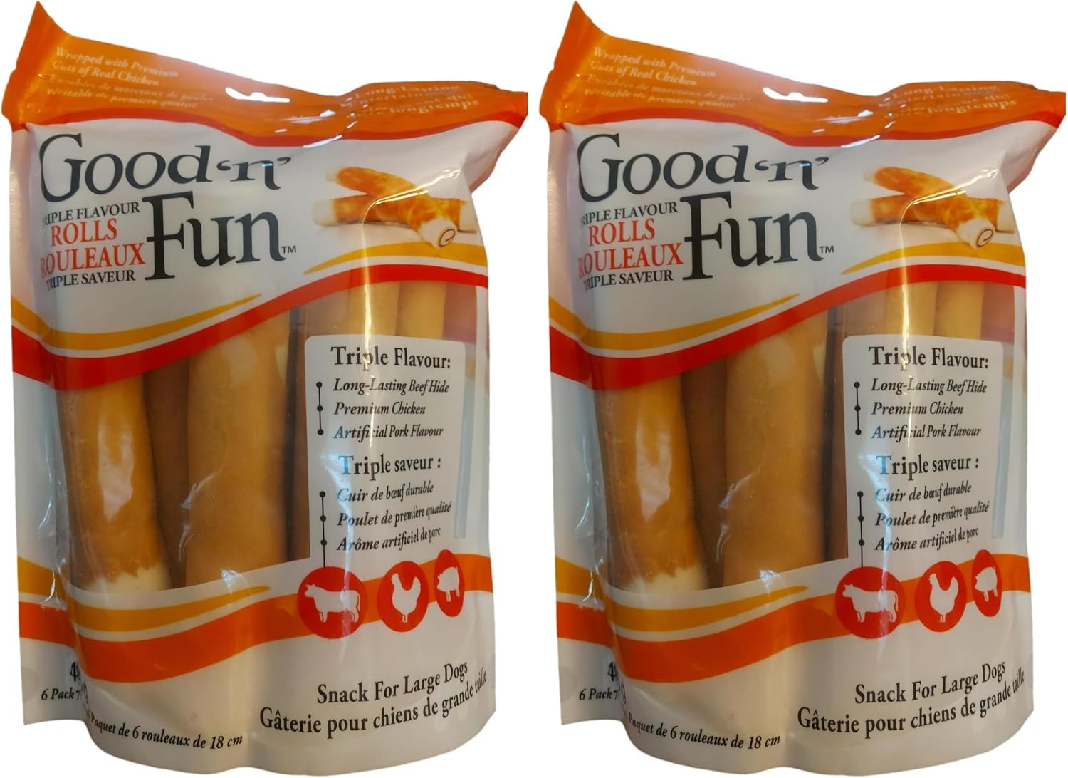 Detalle de Good'N'Fun Dog Chews, 340 g