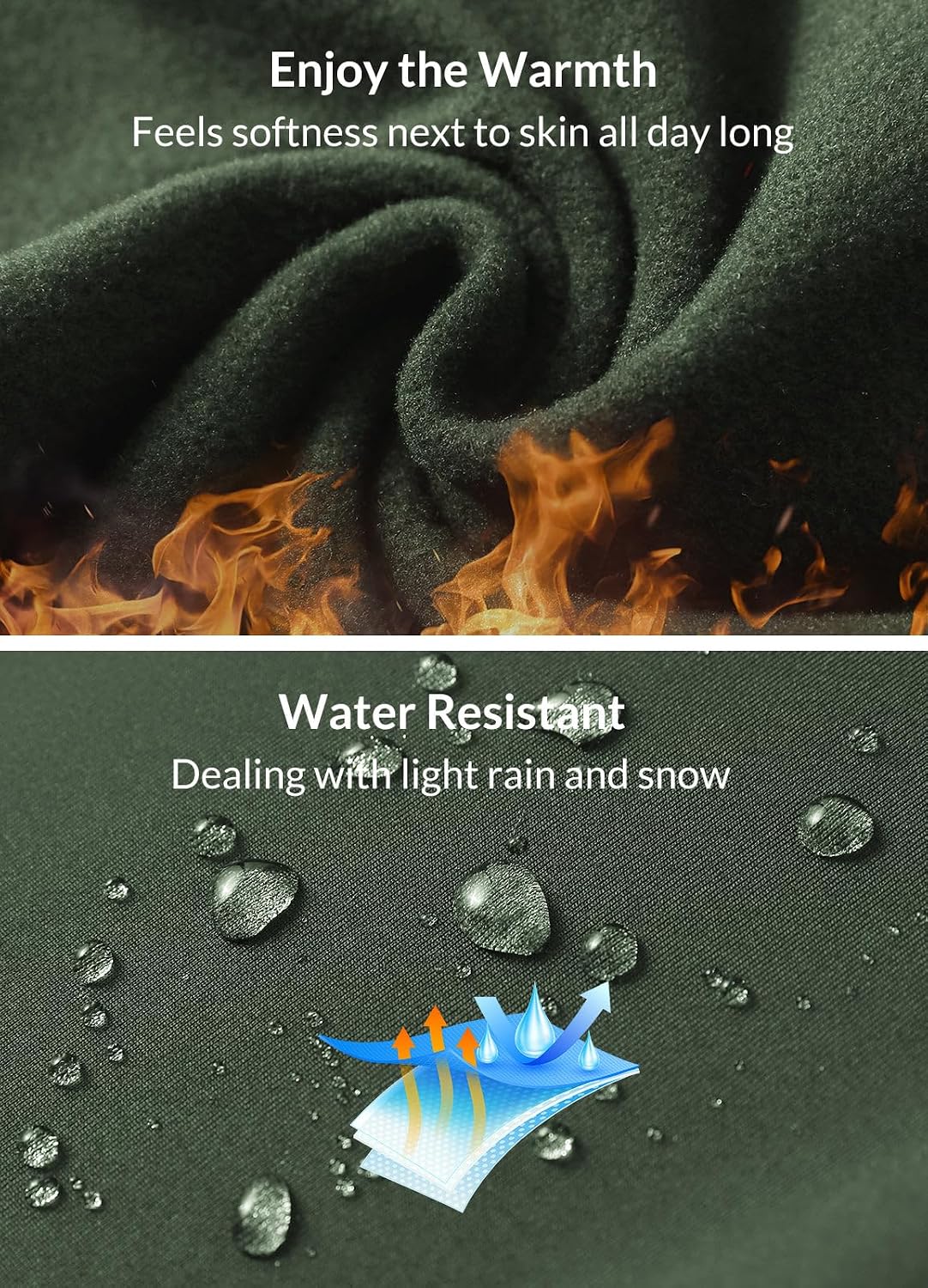 Thumbnail 1 de BALEAF Women's Fleece-Lined Winter Joggers, Water-Resistant with Deep Pockets