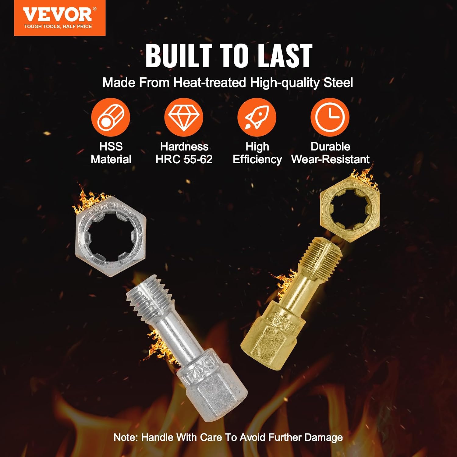 Detalle 2 de VEVOR Thread Chaser Set 49-Piece