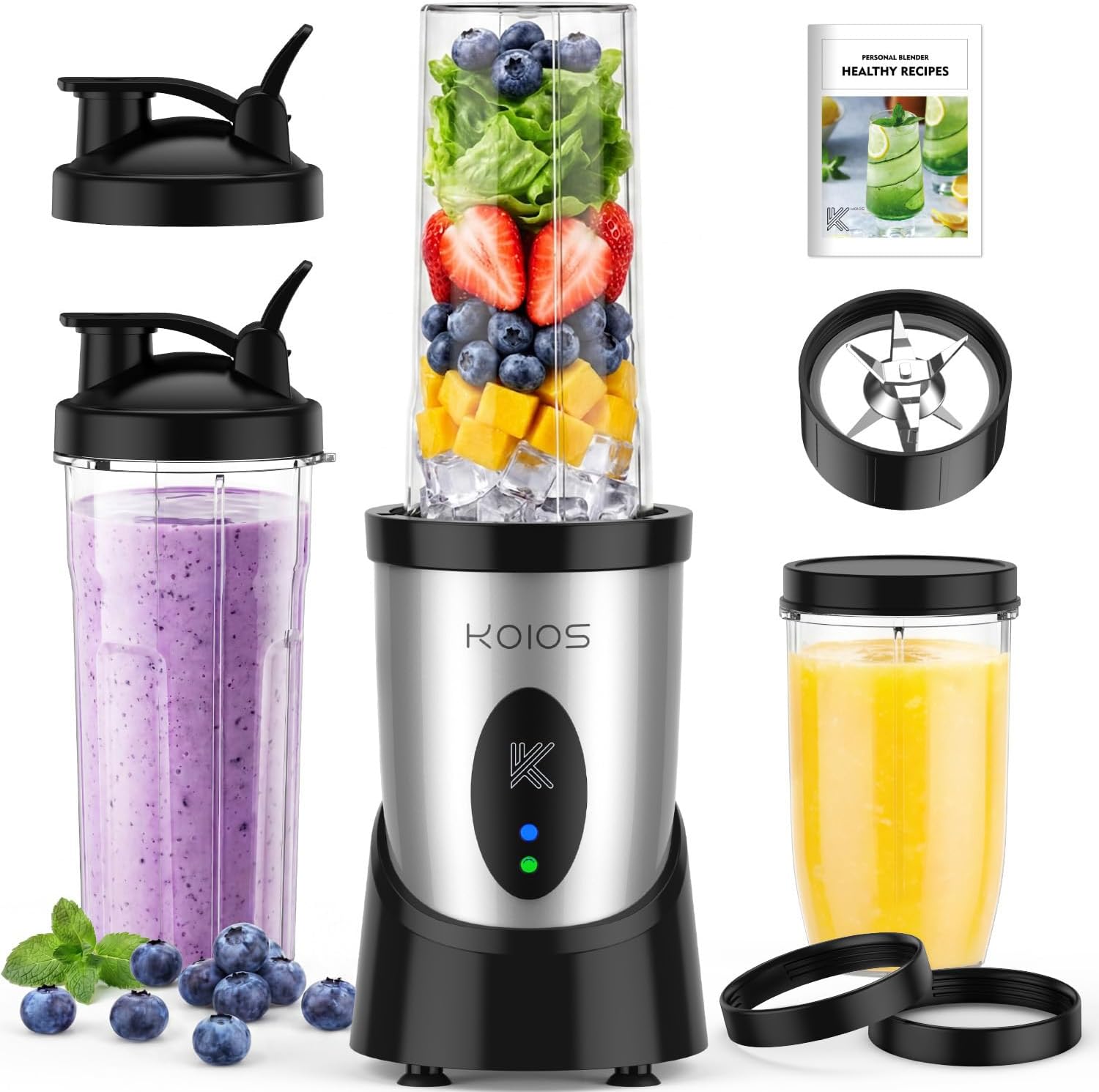 Detalle de KOIOS Personal Blender 900W