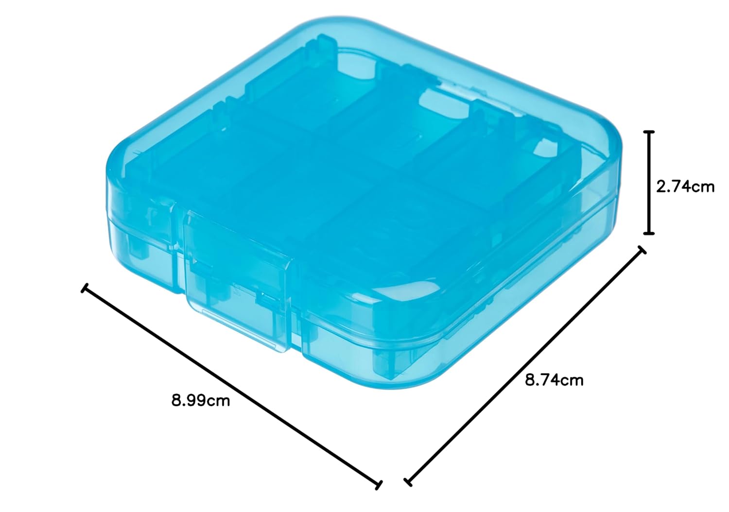 Thumbnail 5 de Amazon Basics Aufbewahrungsbox für Nintendo Switch Spiele (bis 24 Spiele), Blau