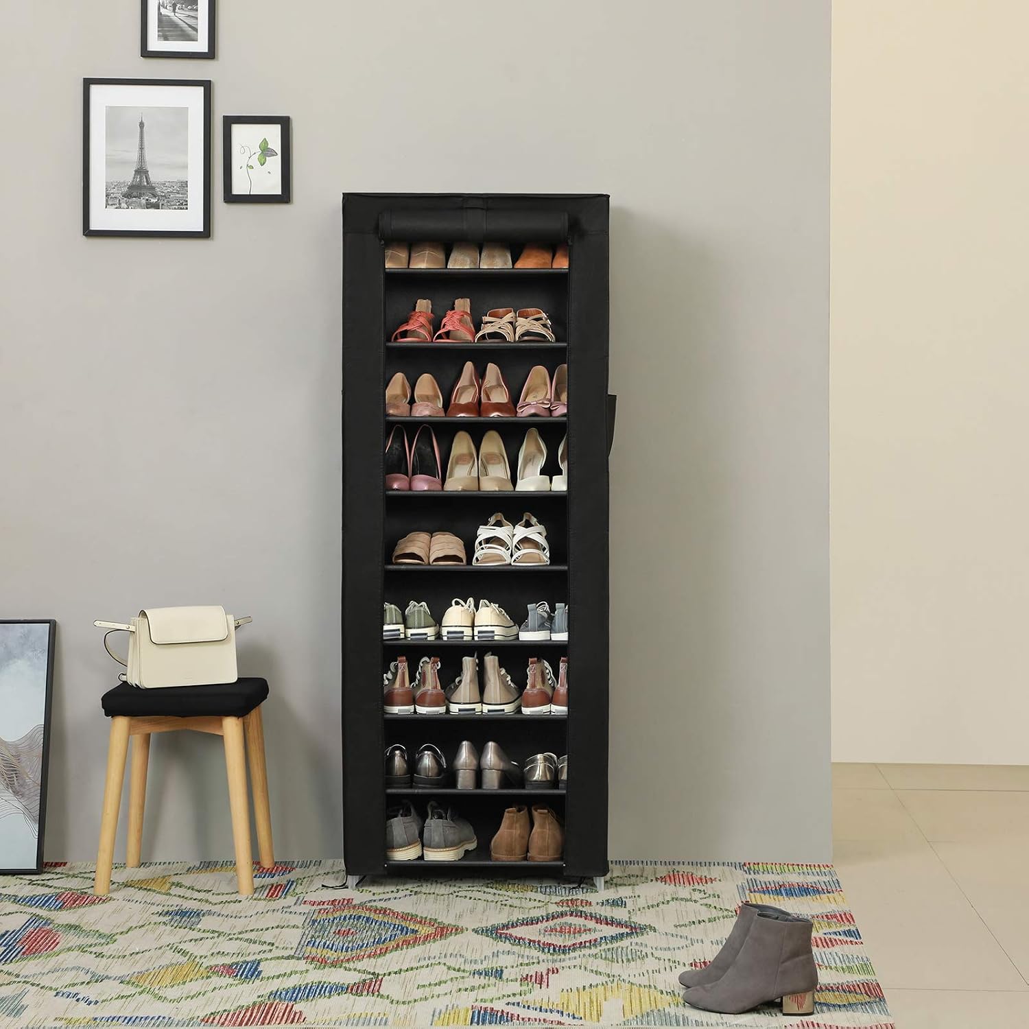 Thumbnail 1 de SONGMICS Schuhregal mit 10 Ebenen RXJ10H – robust, flexibel und staubdicht