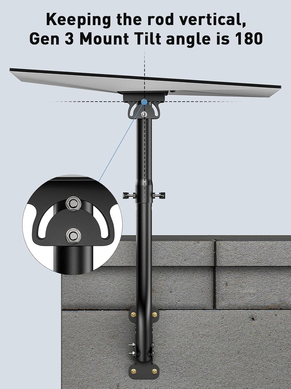 Thumbnail 6 de Starlink Gen 3 Mount 360° Adjustable Wall Mount 📡