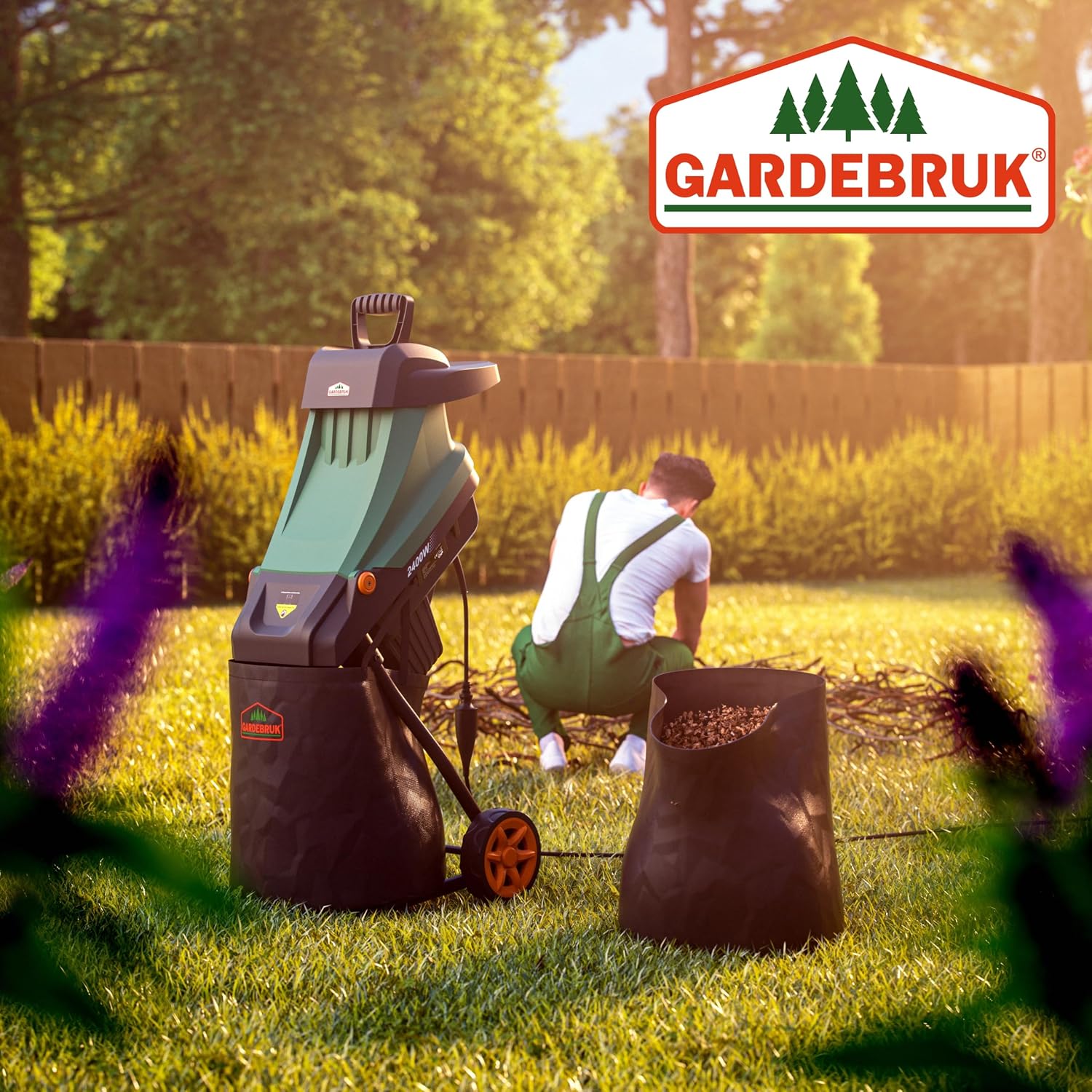 Thumbnail 2 de Gardebruk trituradora 45mm 2400W