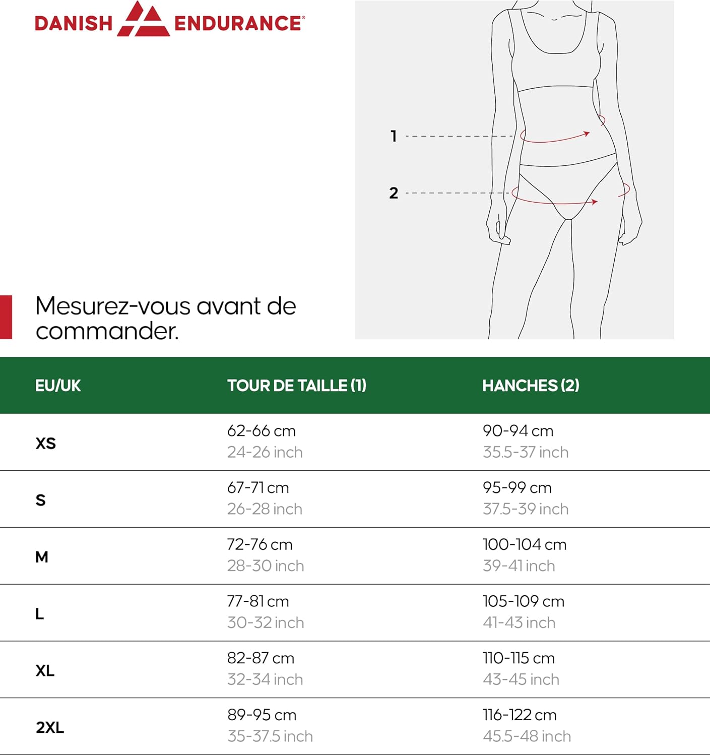 Detalle de DANISH ENDURANCE Strings Invisibles en Microfibre — Lot de 3, Tanga Doux et Léger pour Femme