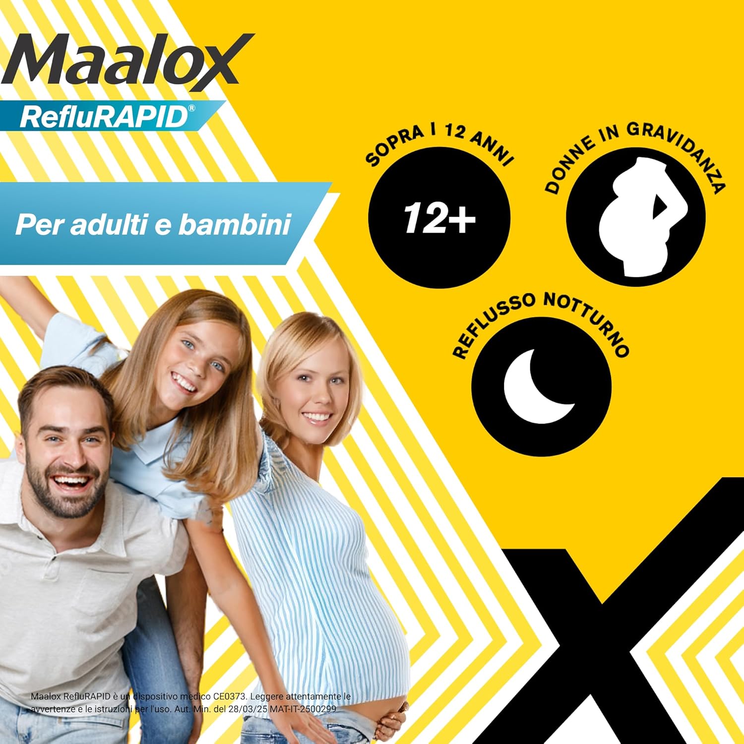 Detalle 2 de Maalox Reflurapid 20 bustine per reflusso