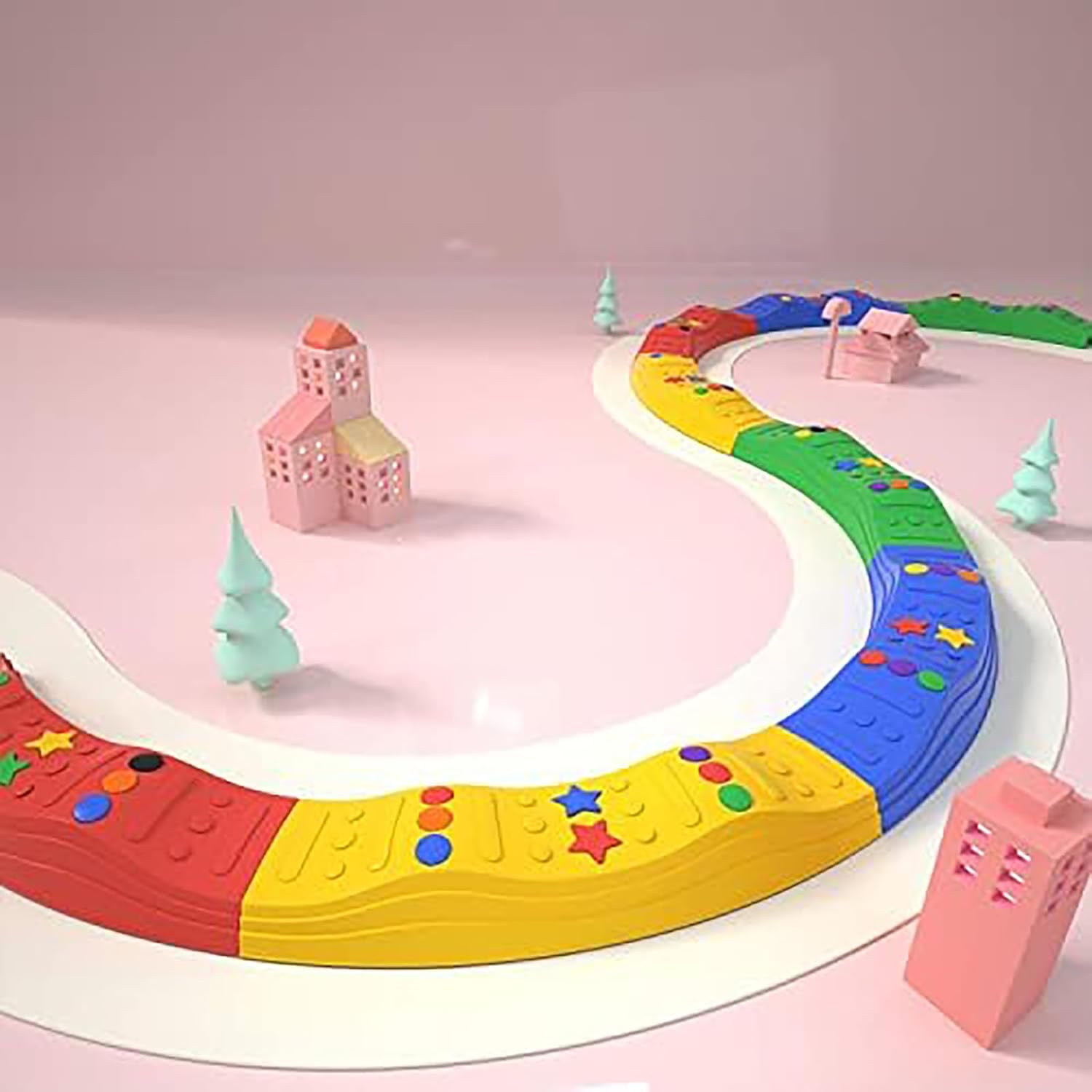 Detalle 2 de MOCUTEEN Kids Balance Beam 20 pcs Set