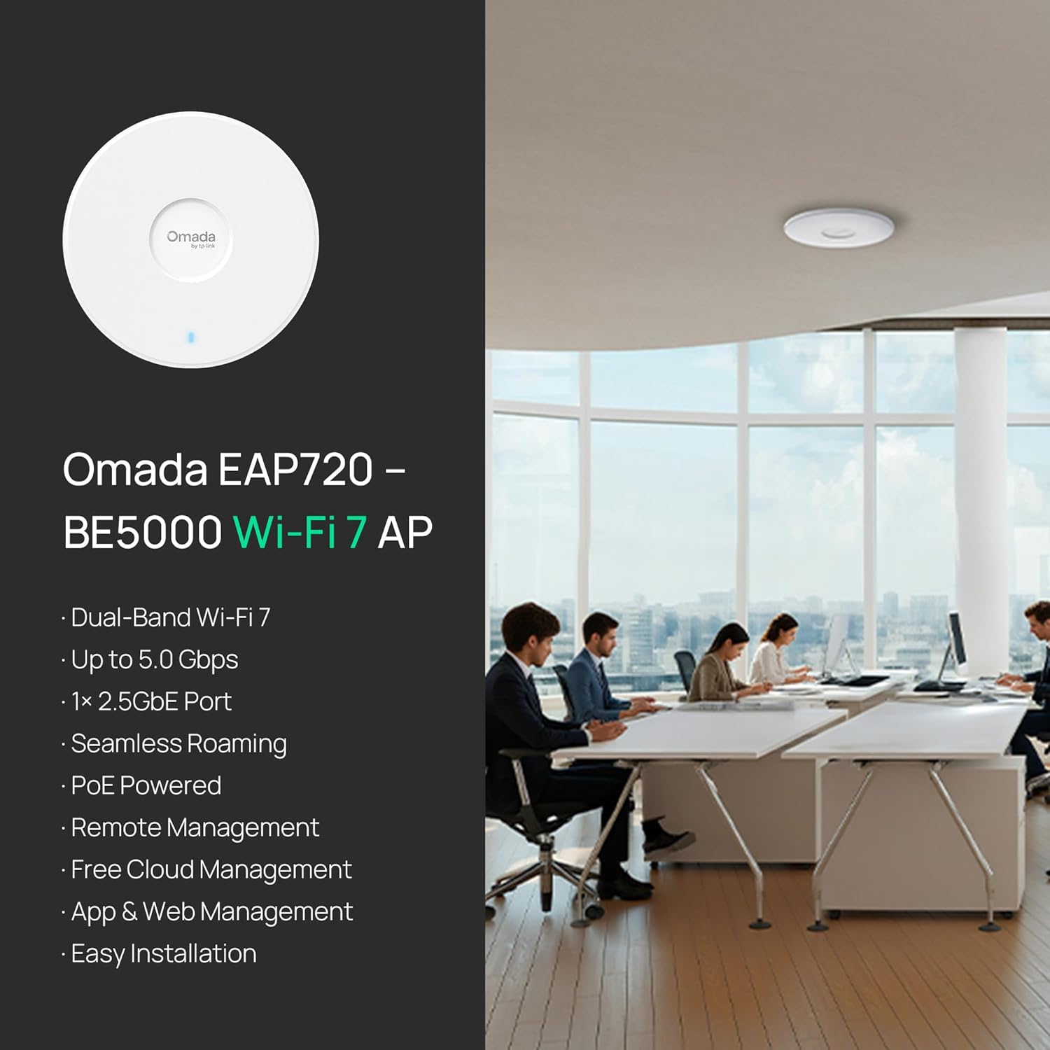 Thumbnail 1 de TP-Link EAP720 WiFi 7 Access Point 2.5G