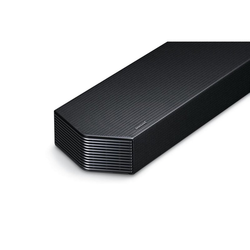 Detalle de Samsung HW-Q935GF: barra de sonido 9.1.4 con Dolby Atmos para cine en casa