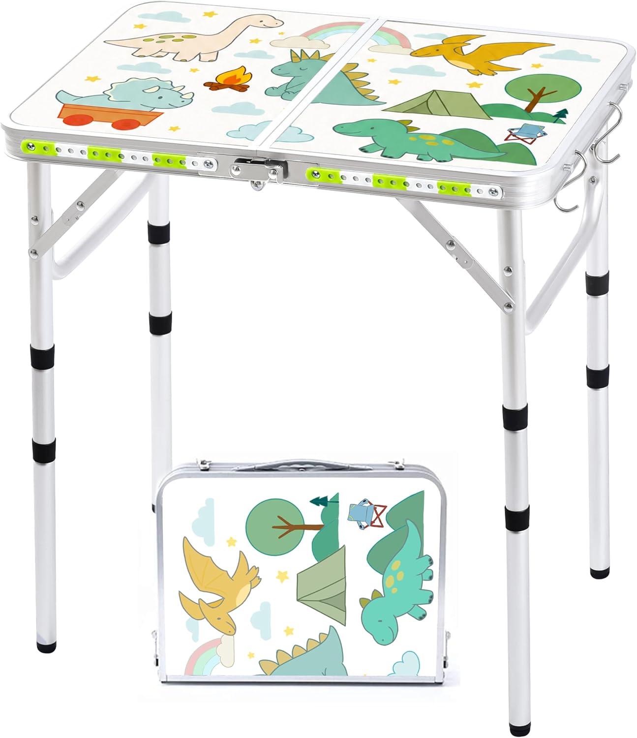 Thumbnail 6 de Yriuat Folding Camping Table 2ft portable camping table