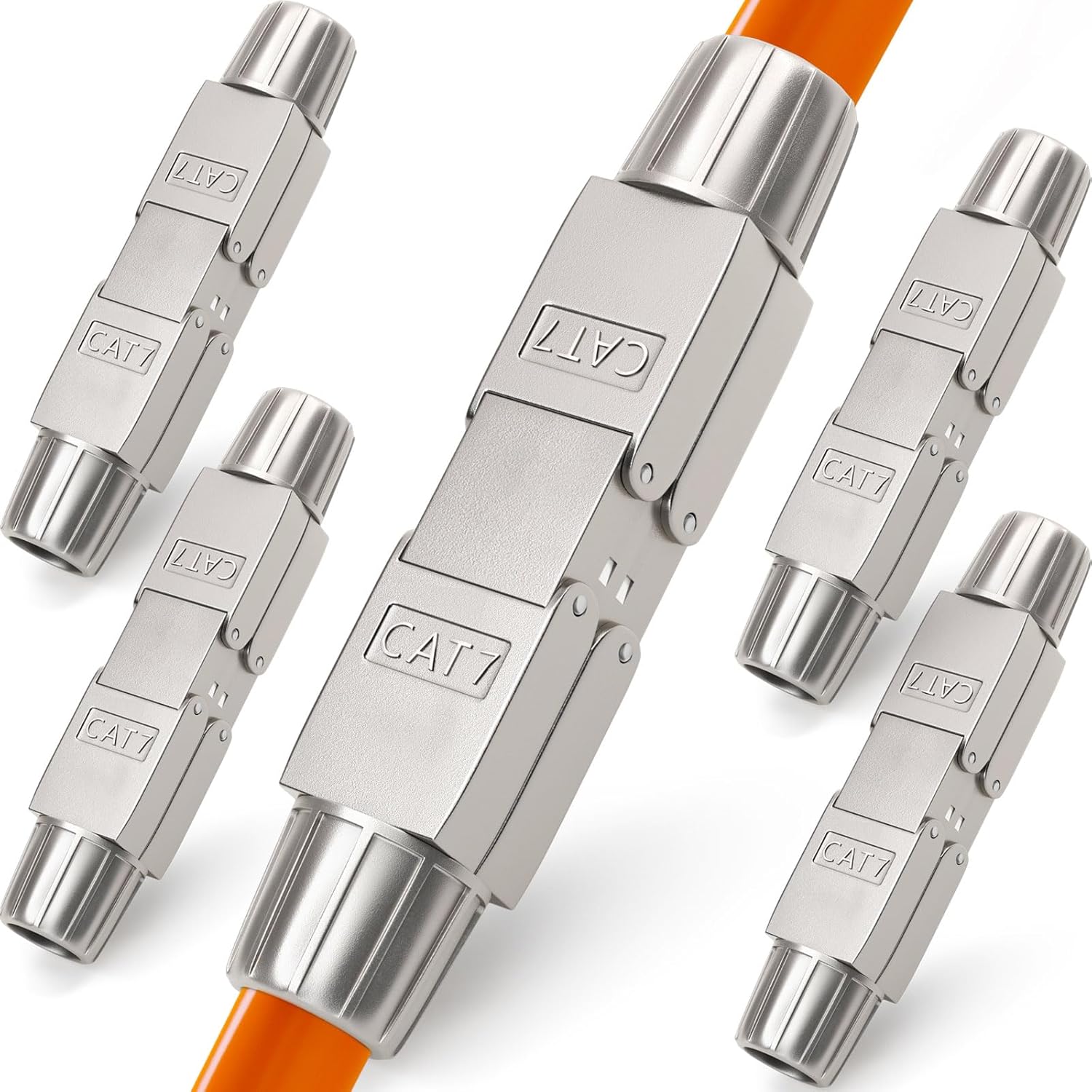 HB-DIGITAL 5x CAT 7 LSA werkzeugloser Netzwerkkabel-Verbinder (CAT 7 STP)
