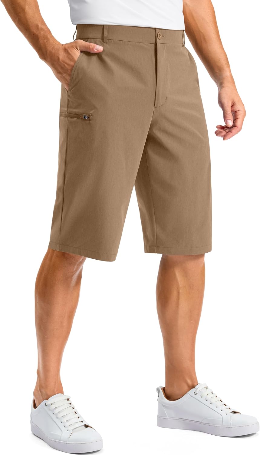 Thumbnail 6 de Pudolla Men's Golf Shorts with 4 Pockets—11"/13" Inseam, Lightweight Quick-Dry Hybrid Shorts