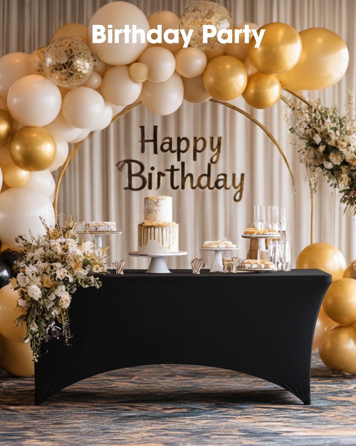 Thumbnail 6 de Pureegg Spandex Tablecloth 6ft 🍽️