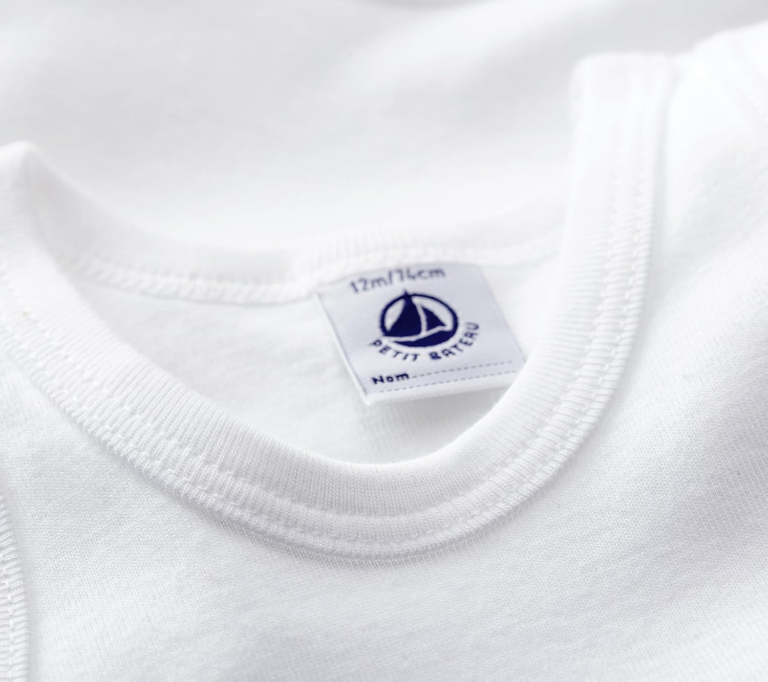 Thumbnail 2 de Petit Bateau A01T5 body bébé garçon sans manches (lot de 2) en côte