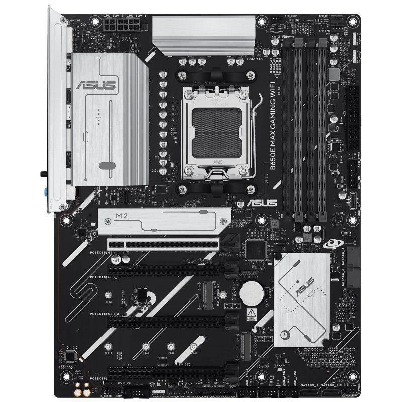 Detalle 2 de ASUS B650E MAX Gaming WiFi placa base PCIe 5.0 🖥