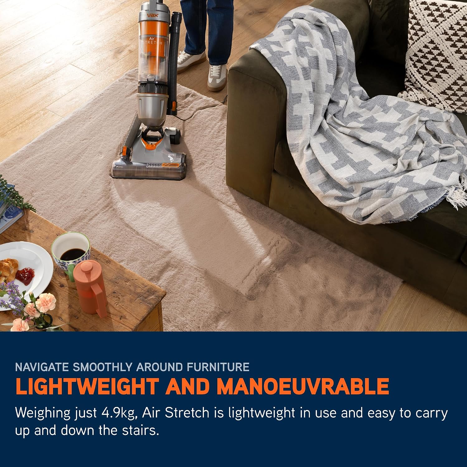 Detalle de Vax Air Stretch upright vacuum, 820W