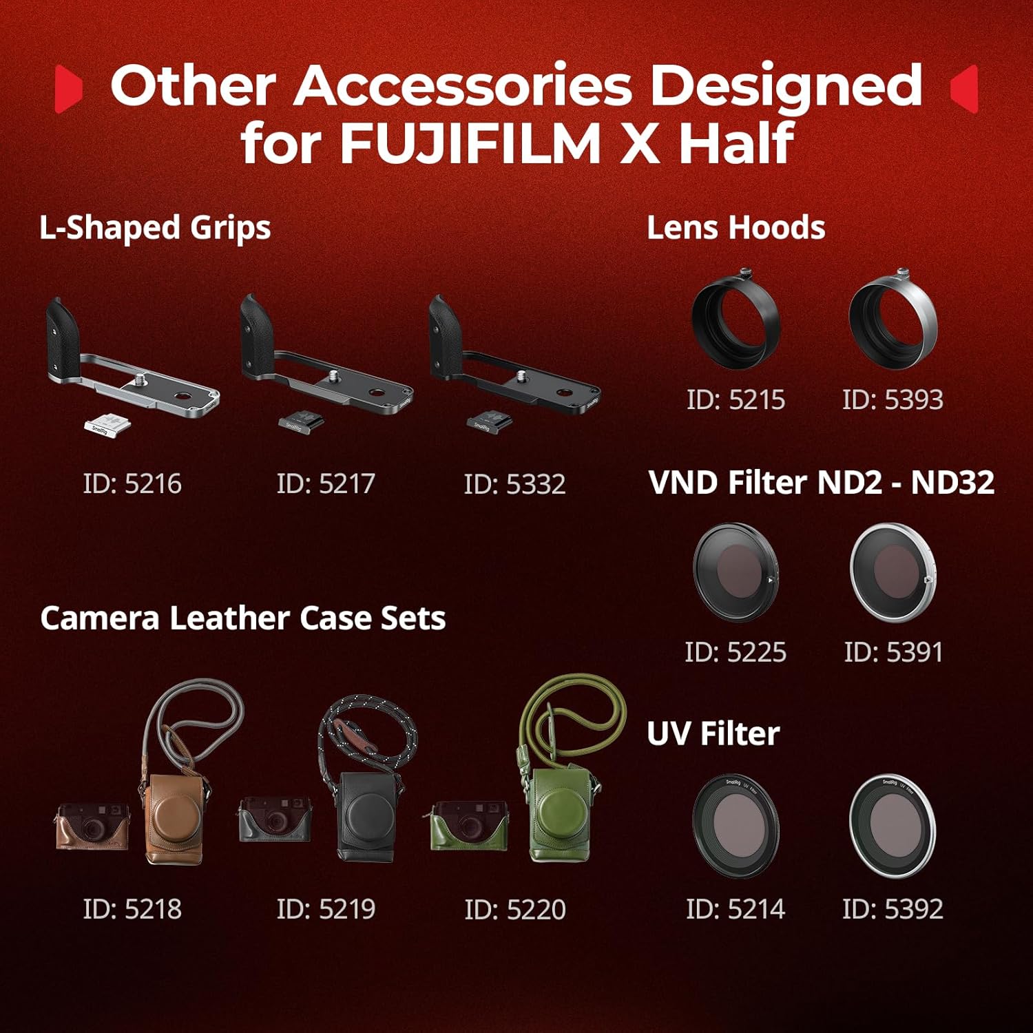 Thumbnail 5 de SMALLRIG X Half Daumengriff für Fujifilm X Half 5 g