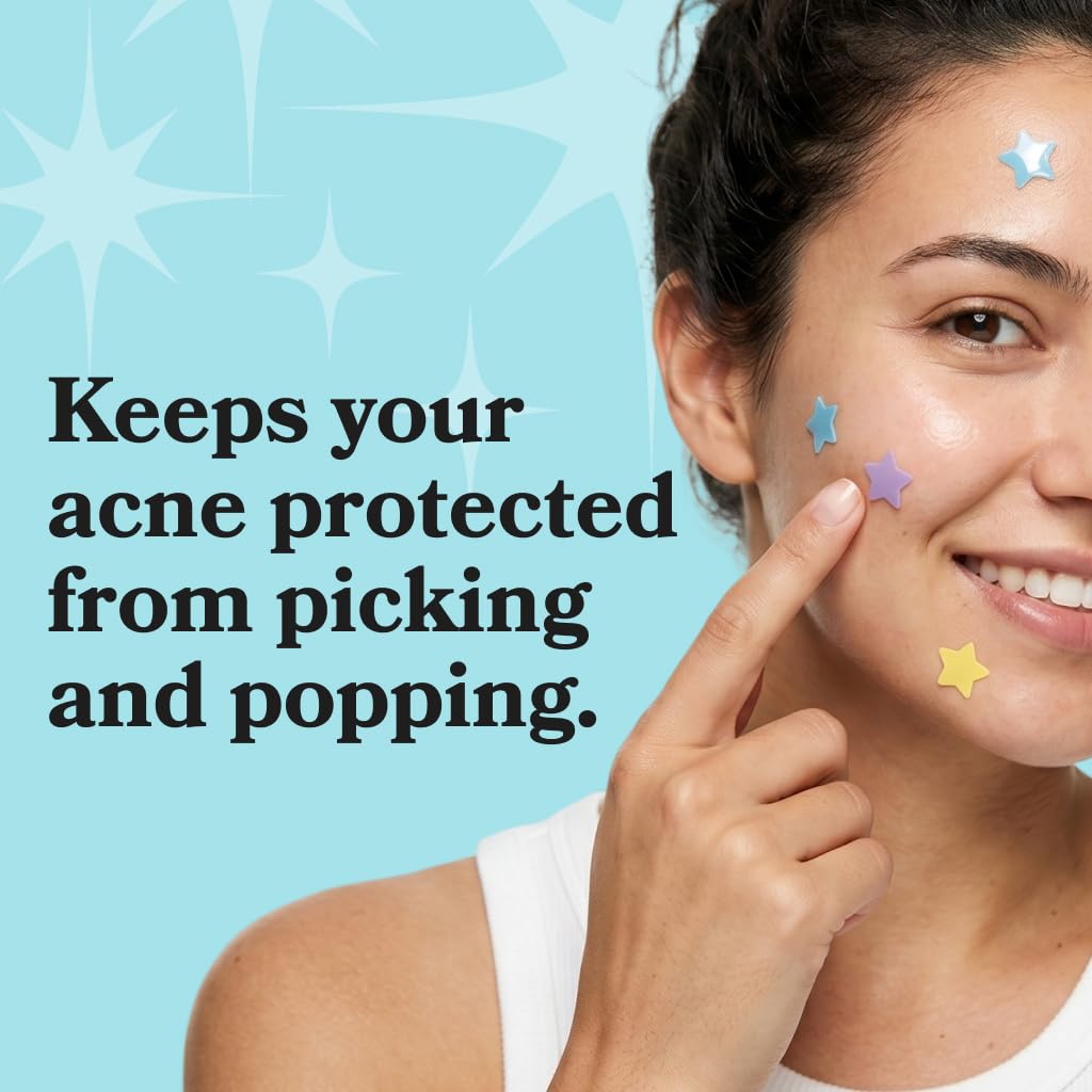 Thumbnail 4 de LE GUSHE Star Pimple Patches for Face – Hydrocolloid Acne Patches with Salicylic Acid & Tea Tree Oil (140 Pieces)