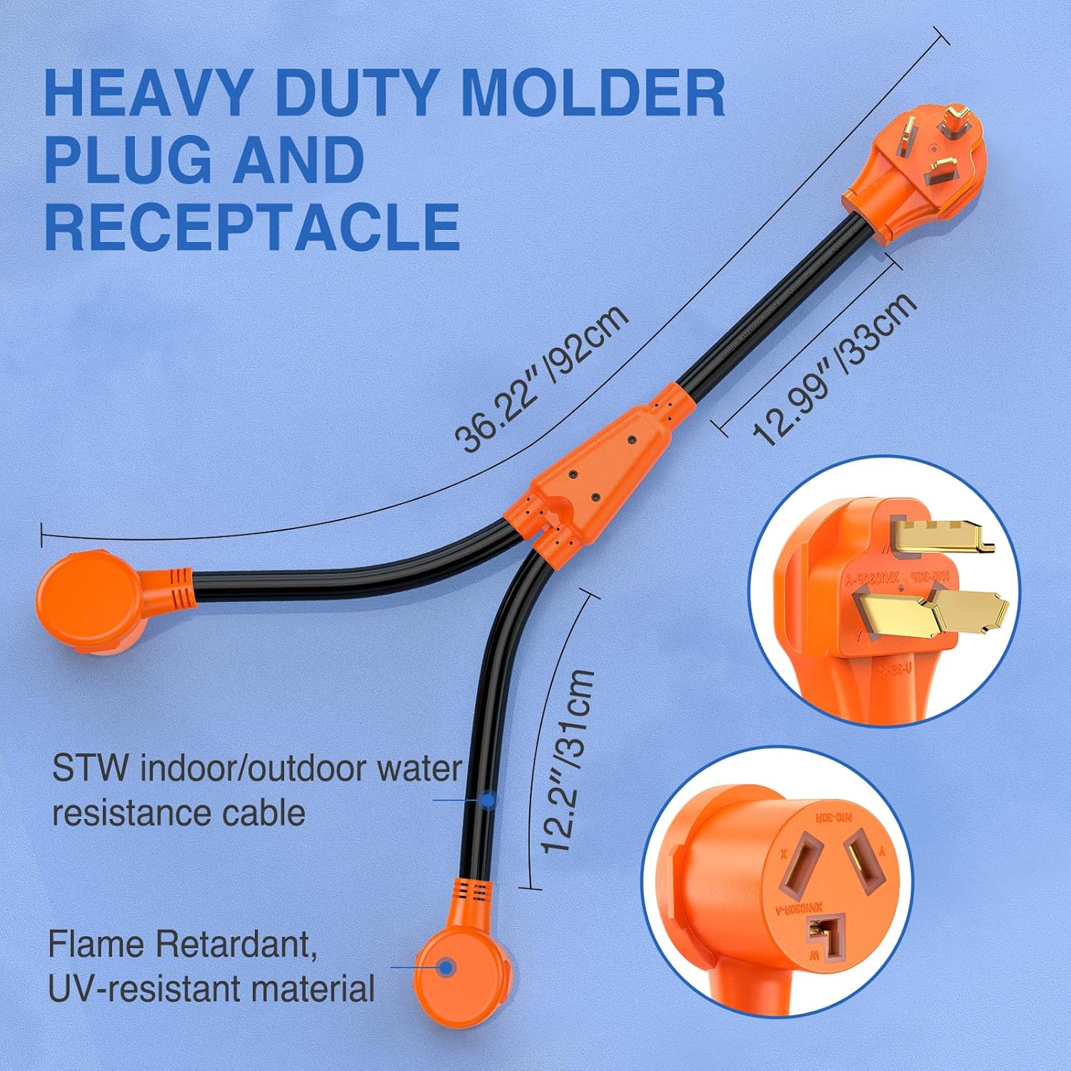 Thumbnail 2 de Nilight Y Splitter Adapter 30A 🔌