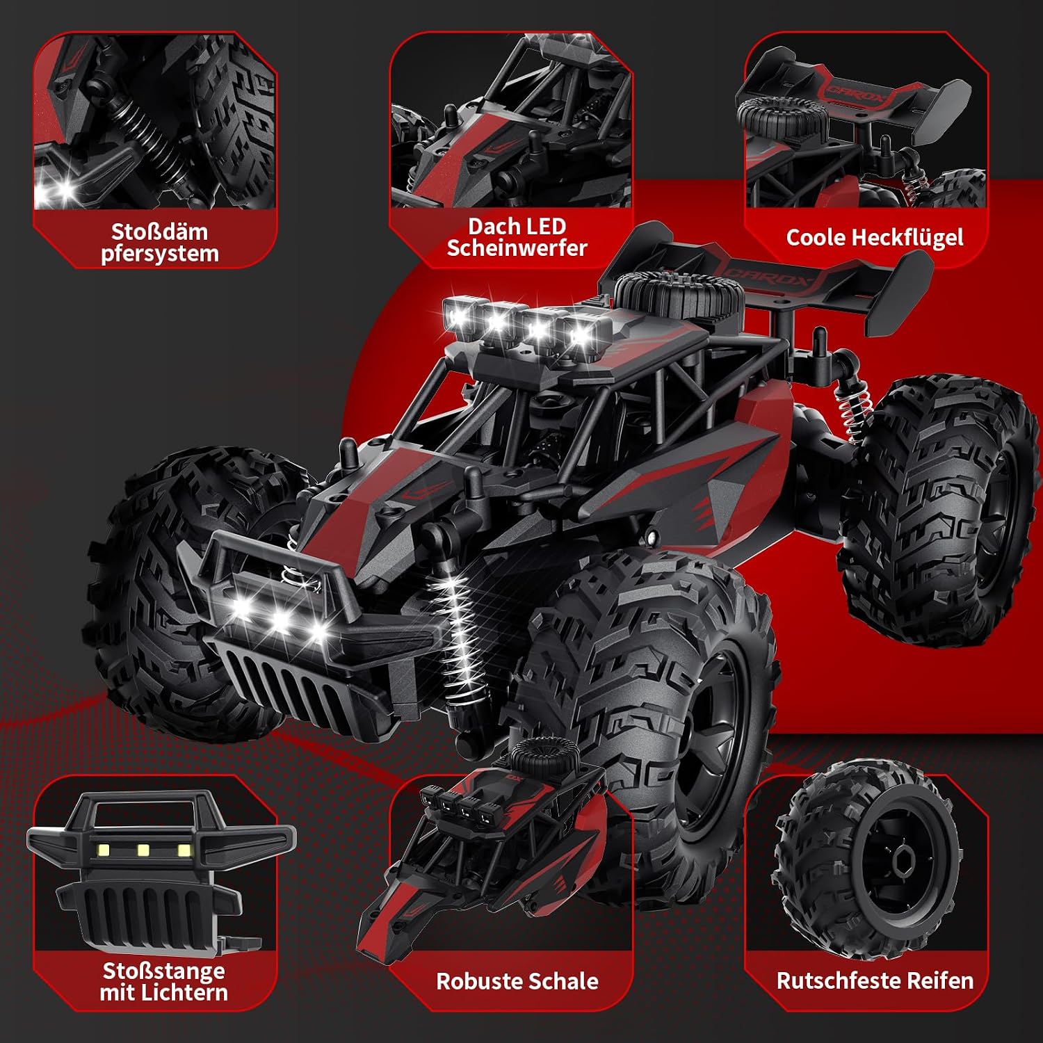 Thumbnail 3 de Carox RC Auto 1:18 Offroad