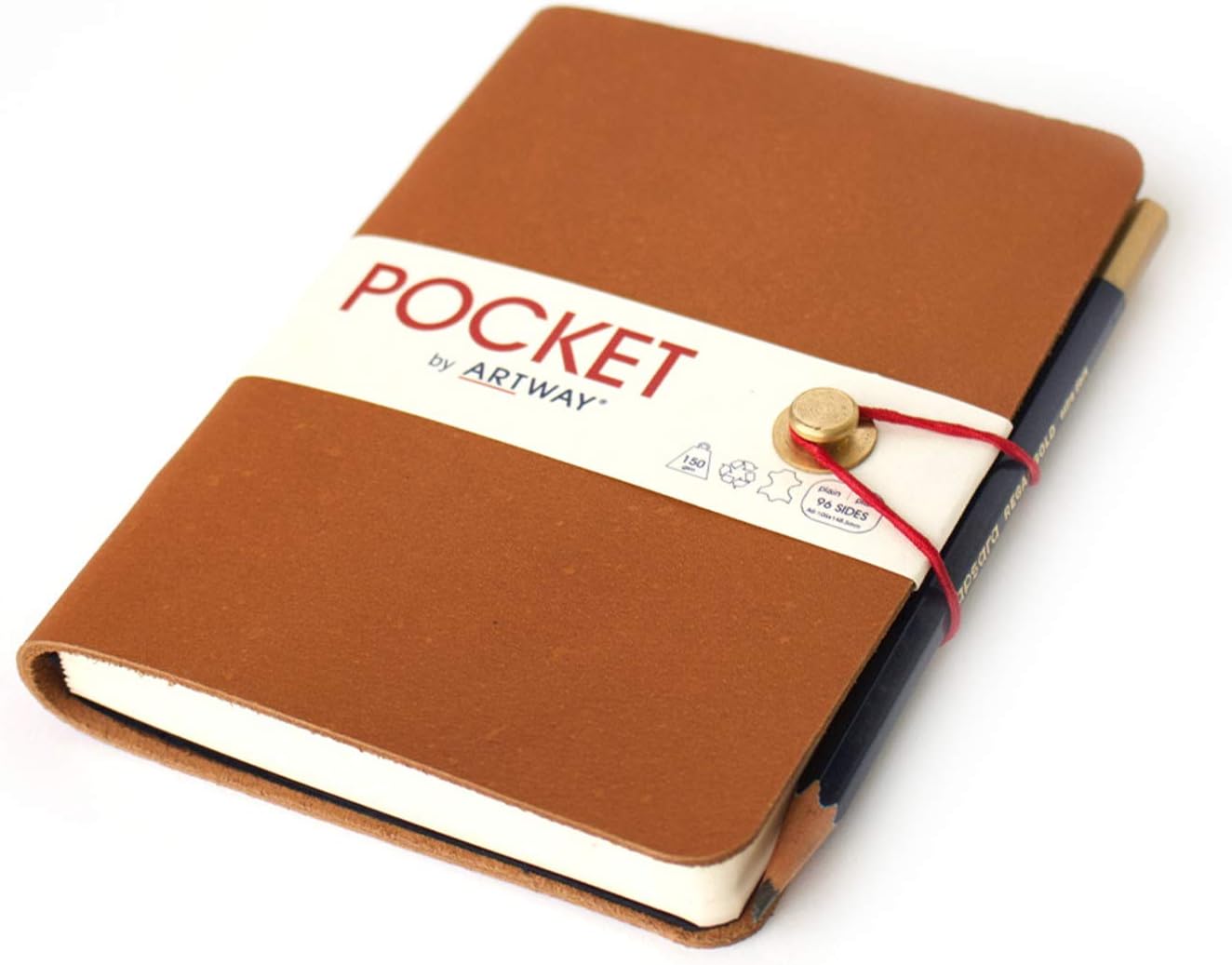 Detalle 2 de Artway Indigo carnet de voyage A6 48 feuilles