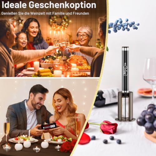 Thumbnail 6 de Quntis Druckluft‑Korkenzieher: Pumpen‑Weinöffner für Weinliebhaber
