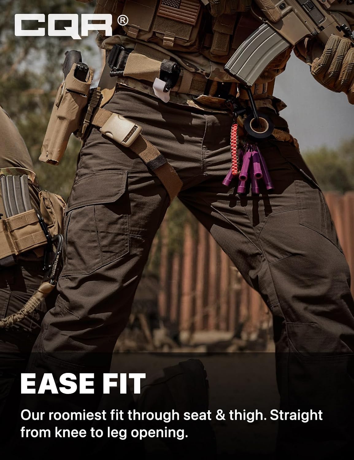 Thumbnail 5 de CQR TLP117 Men's Tactical Cargo Pants, Water-Resistant Ripstop