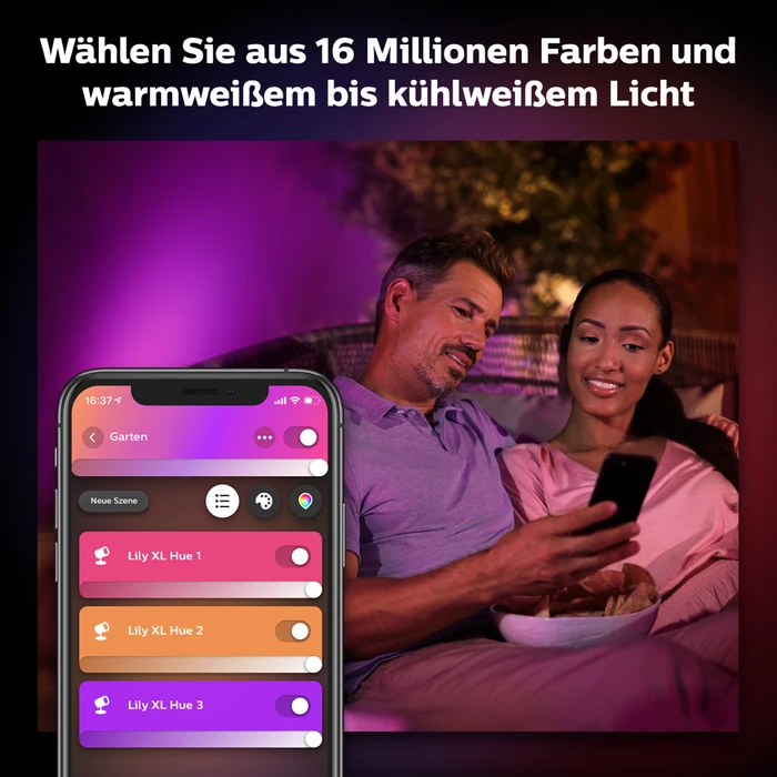 Thumbnail 5 de Philips Hue Lily XL Spießstrahler Doppelpack