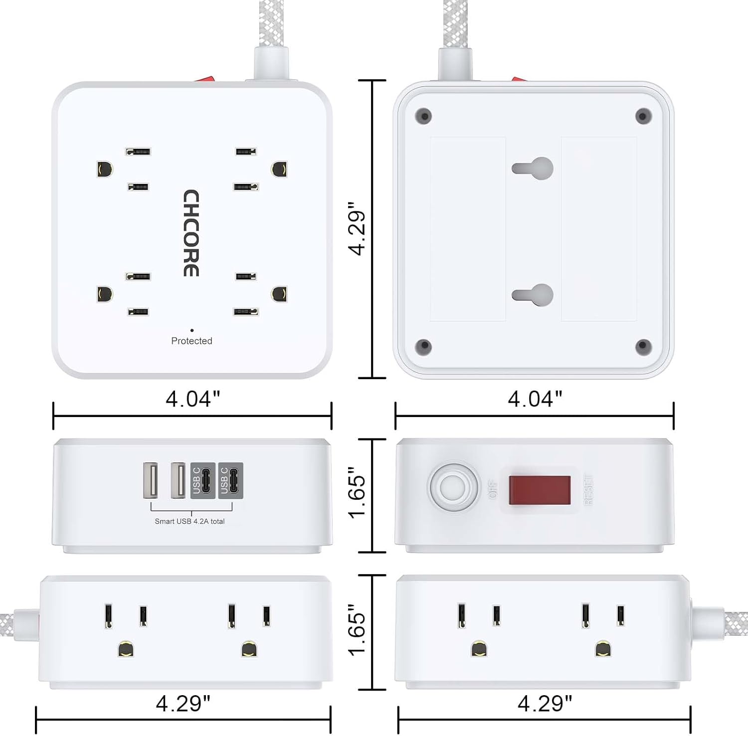 Thumbnail 6 de CHCORE Surge Protector 5Ft 🔌