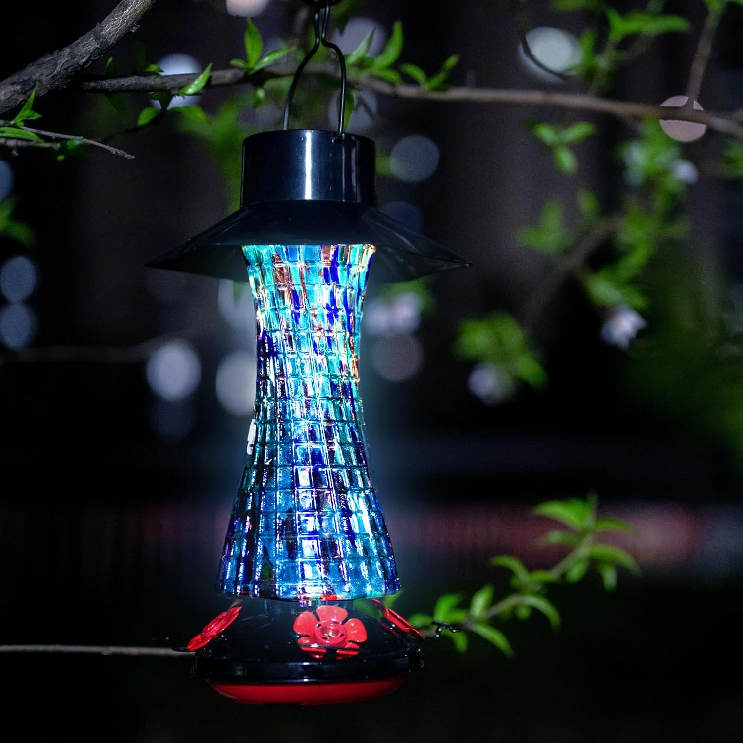 Detalle 2 de Muse Garden Solar Hummingbird Feeder, 38oz