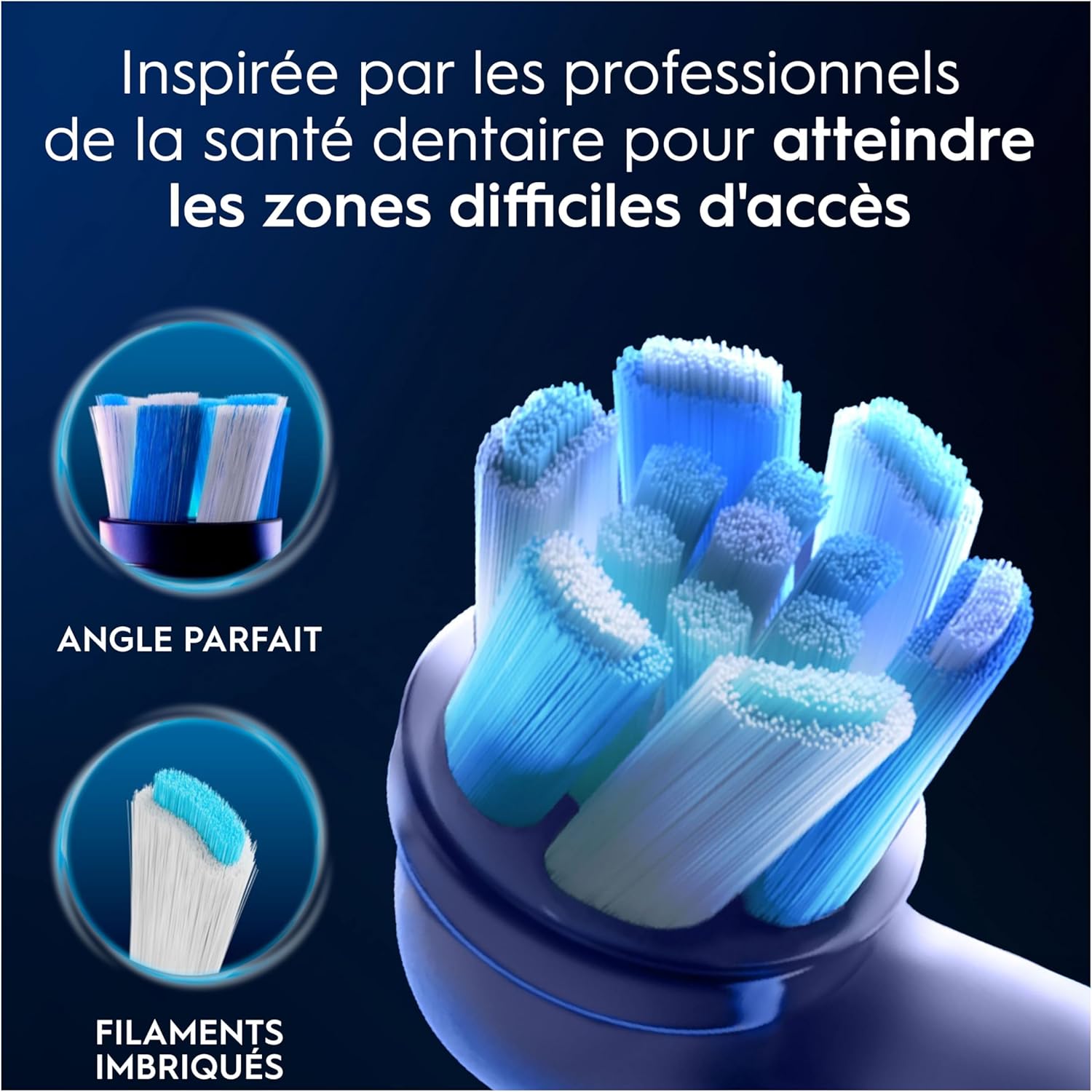 Detalle de Oral-B Ultimate Clean - Lot de 8 brossettes authentiques