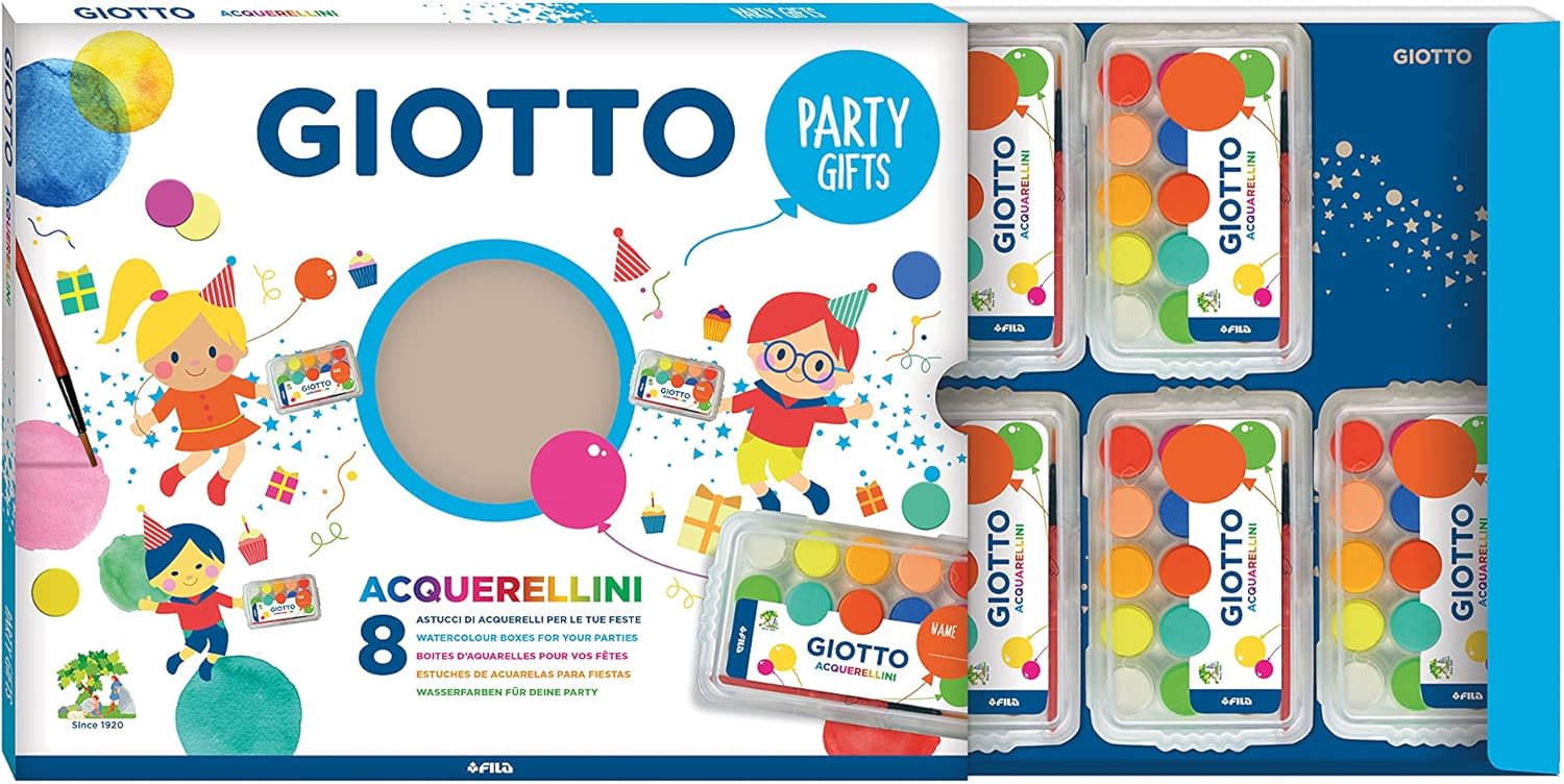 Detalle de GIOTTO PARTY GIFTS GIOTTO TURBO COLOR - 12 astucci da 6 pz: pensierini colorati per feste