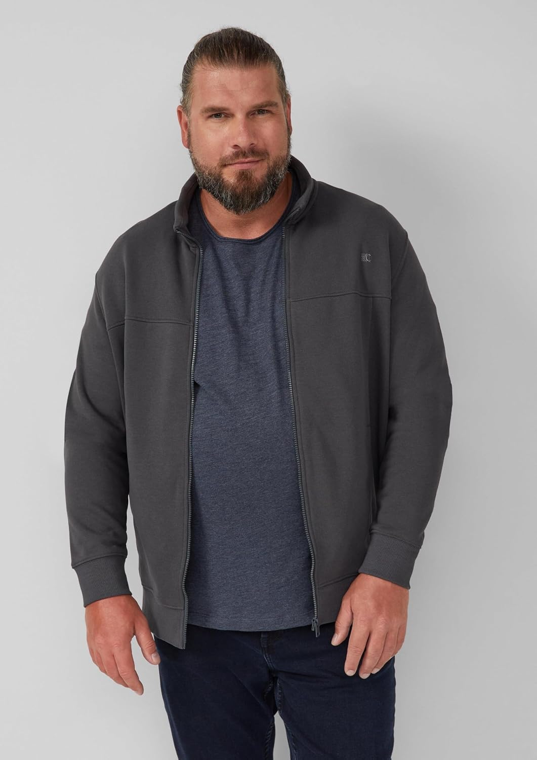 Thumbnail 6 de s.Oliver Sweatjacke Stehkragen