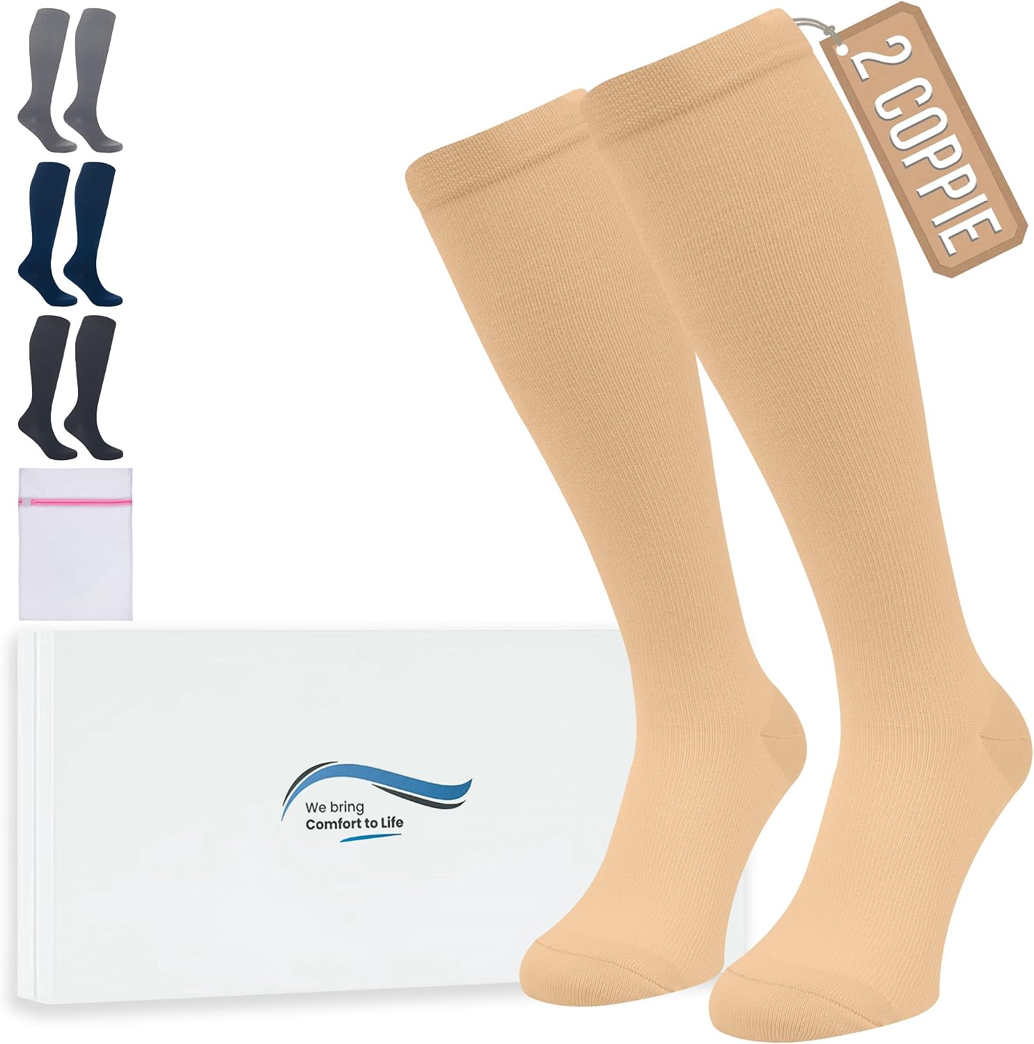 Thumbnail 6 de 360 RELIEF Calze compressione graduata 15-20 mmHg