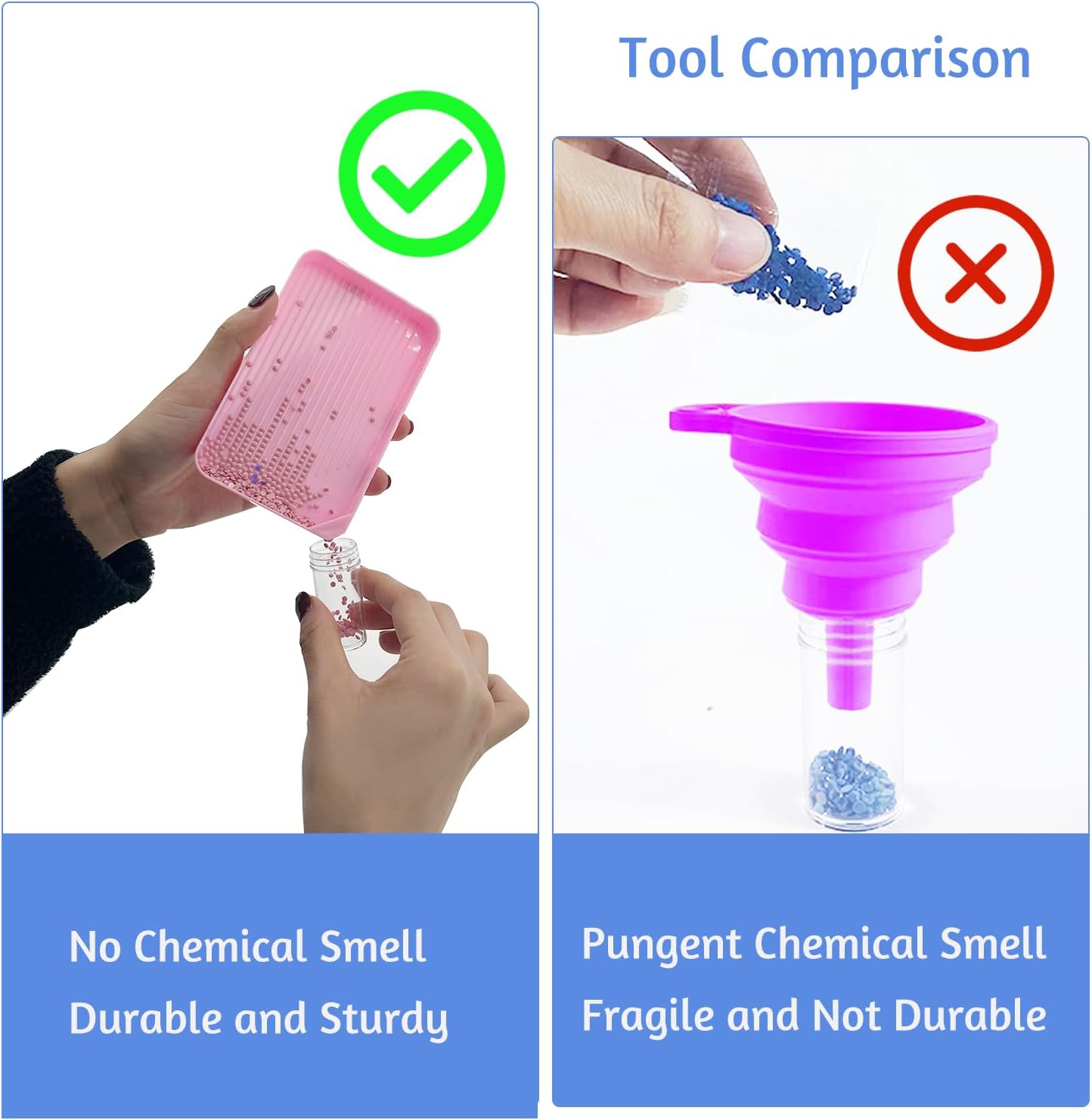 Thumbnail 2 de LIRUNQIU Diamond Painting Zubehör-Boxen (60-teilig) mit Tablett, Stiften, Wachs & Etiketten