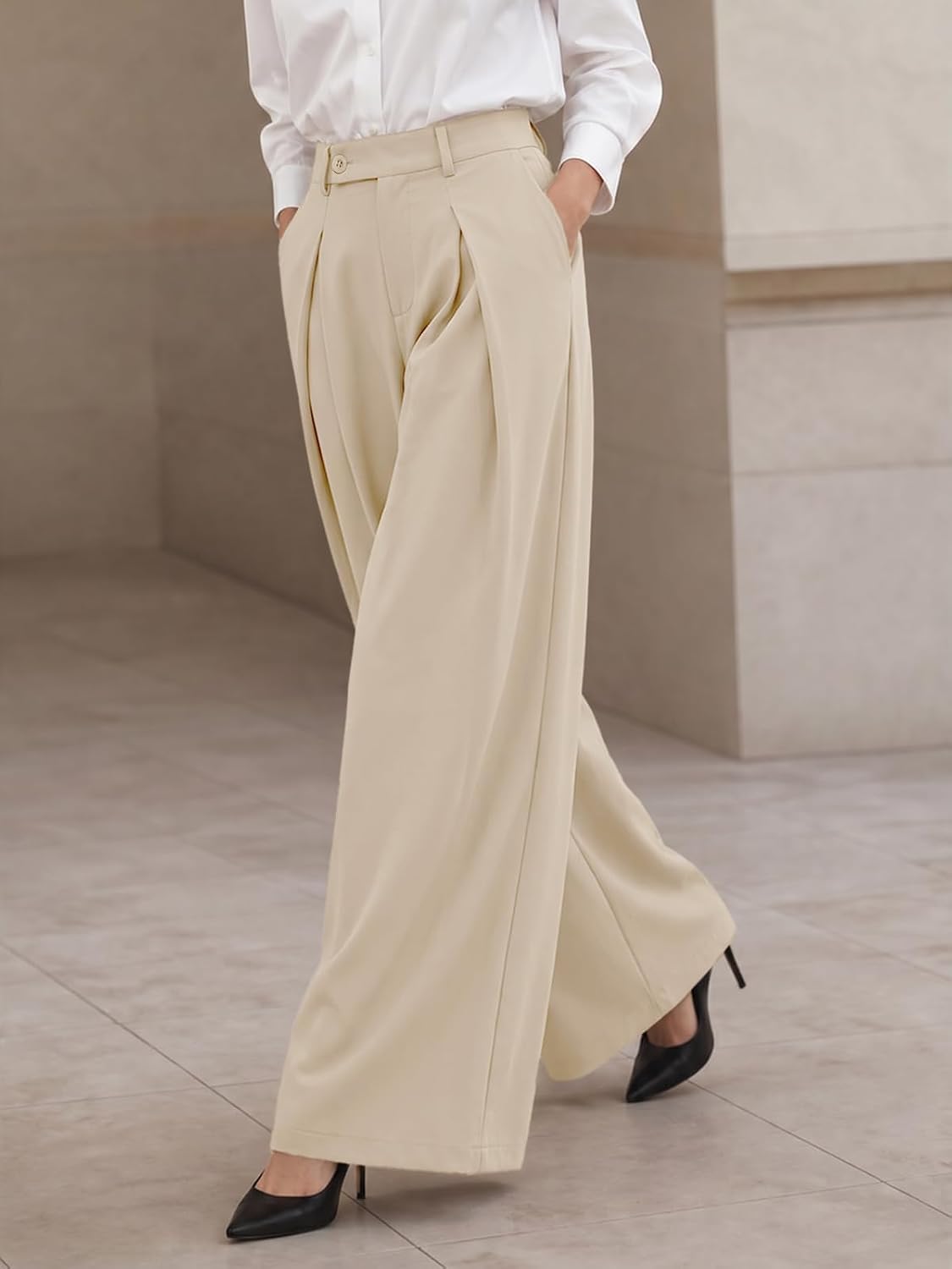 Thumbnail 2 de Cicy Bell Women's Wide-Leg Pants, Pleated