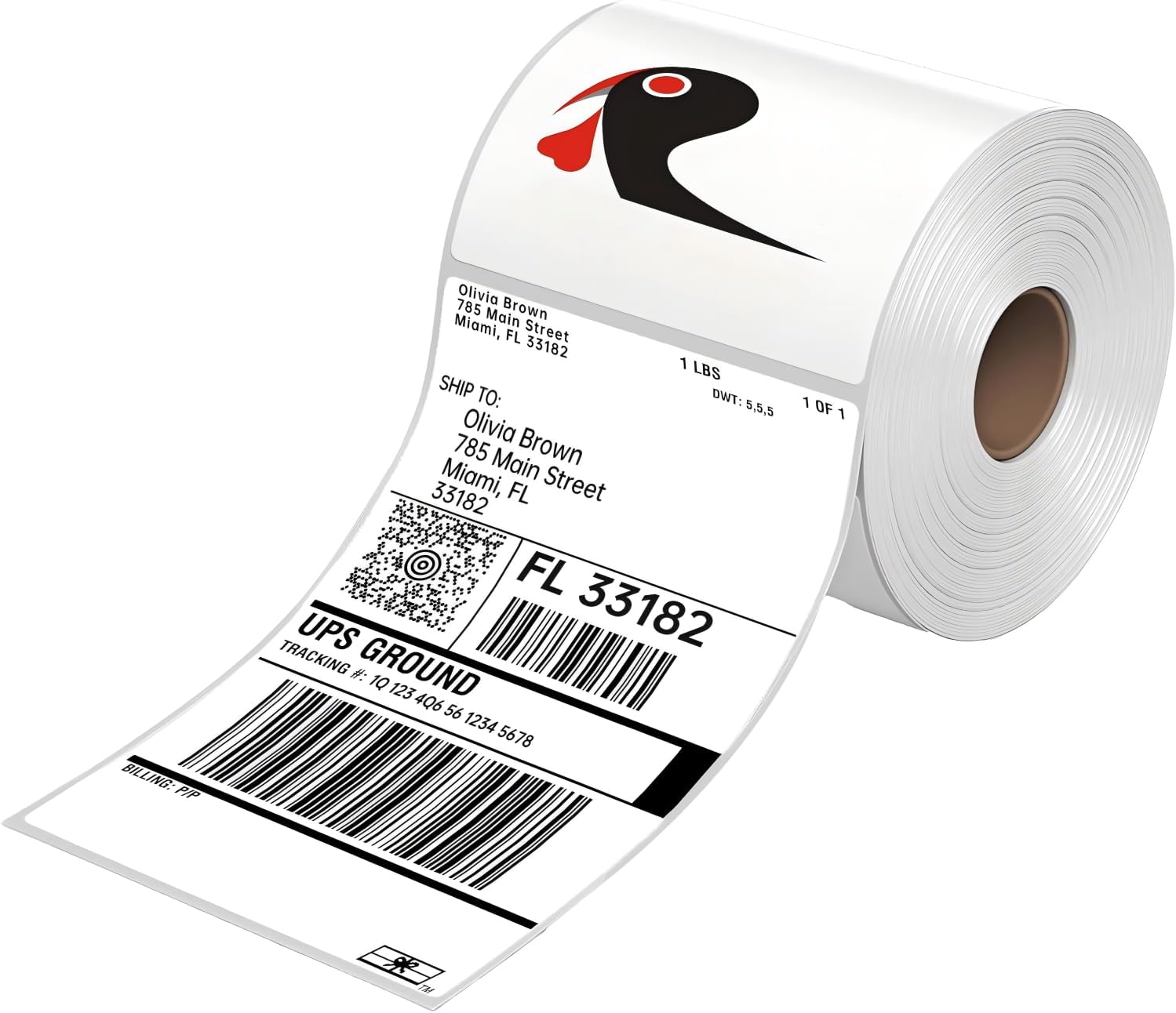 Detalle de HUOJI Thermal Shipping Labels 4x6
