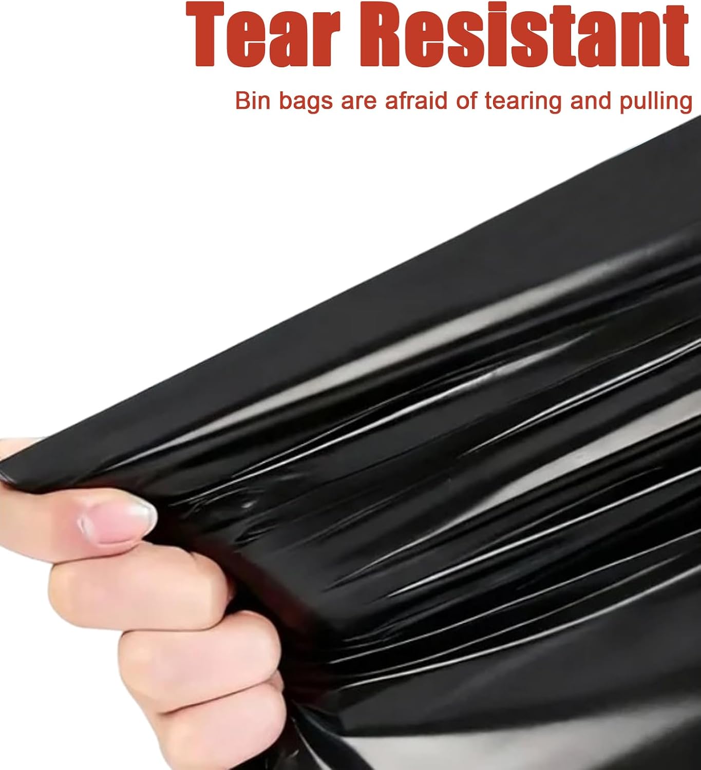 Thumbnail 3 de RULDGEE 25L Bin Liners with Tie Handles 60 Count