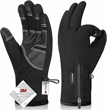 Detalle de Balhvit -10℉ Waterproof Winter Gloves, Touchscreen