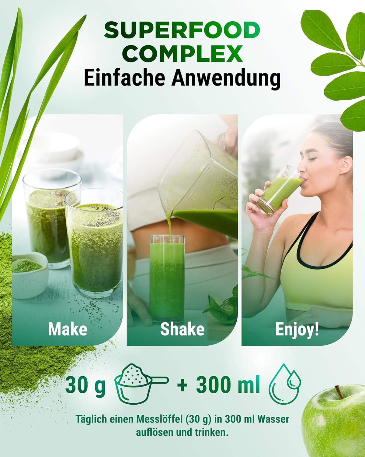 Thumbnail 5 de vit4ever Daily Greens & Fiber 600 g 🥤