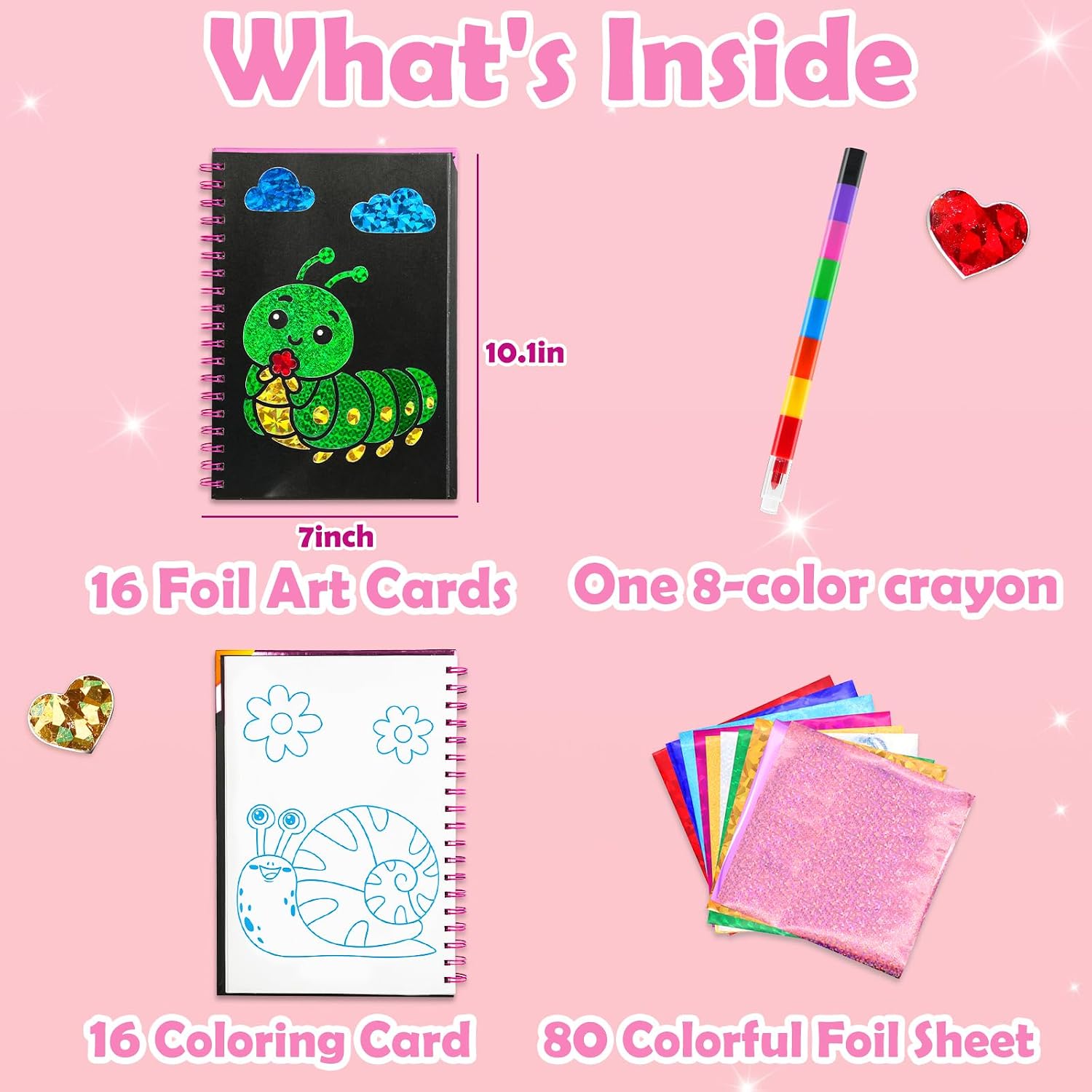 Thumbnail 4 de FUNNYB&G Kit manualidades foil para niños 16 obras