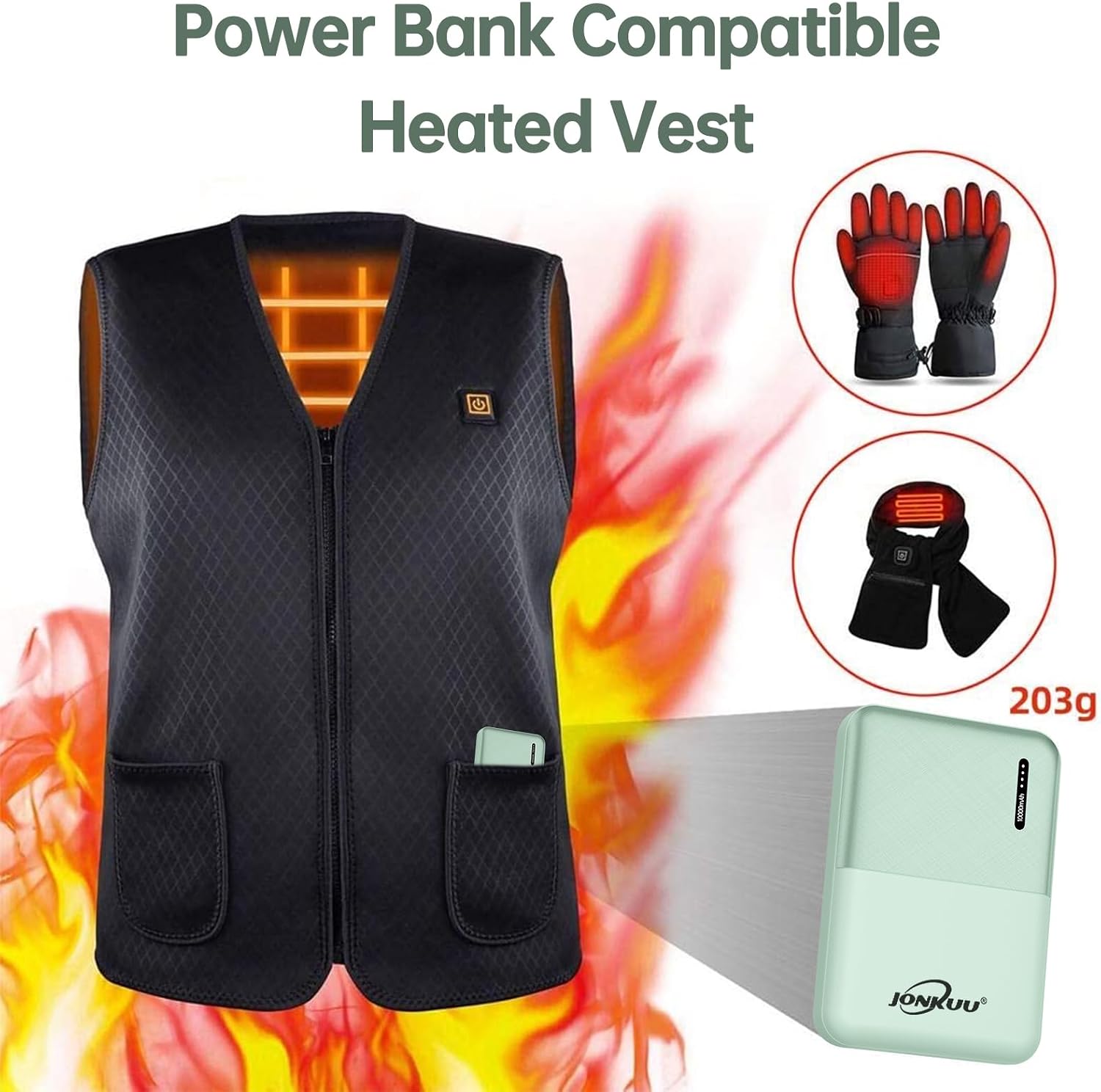 Detalle de Portable Power Bank 10000mAh — External Battery Pack