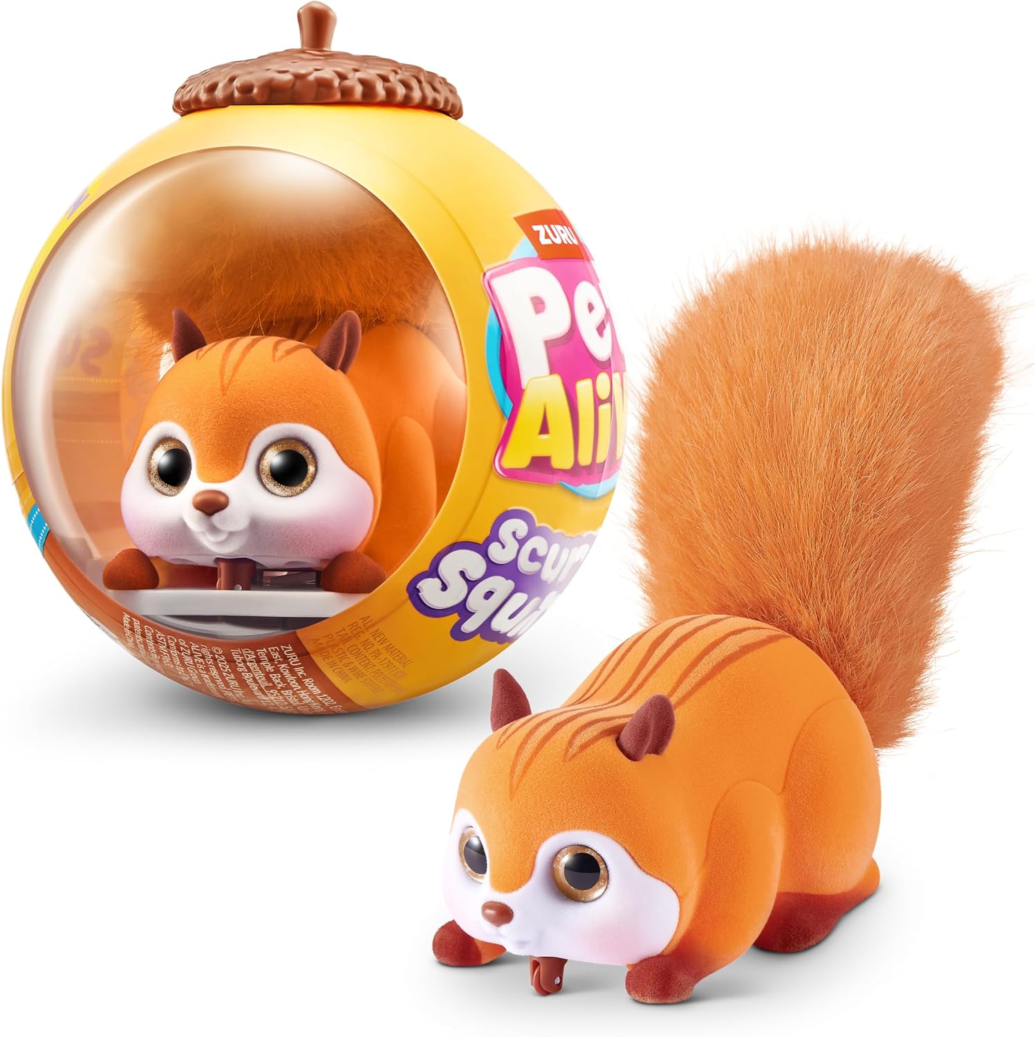 Detalle de Pets Alive 9565A Scurry'n Squirrel (Orange) – interaktywna wiewiórka