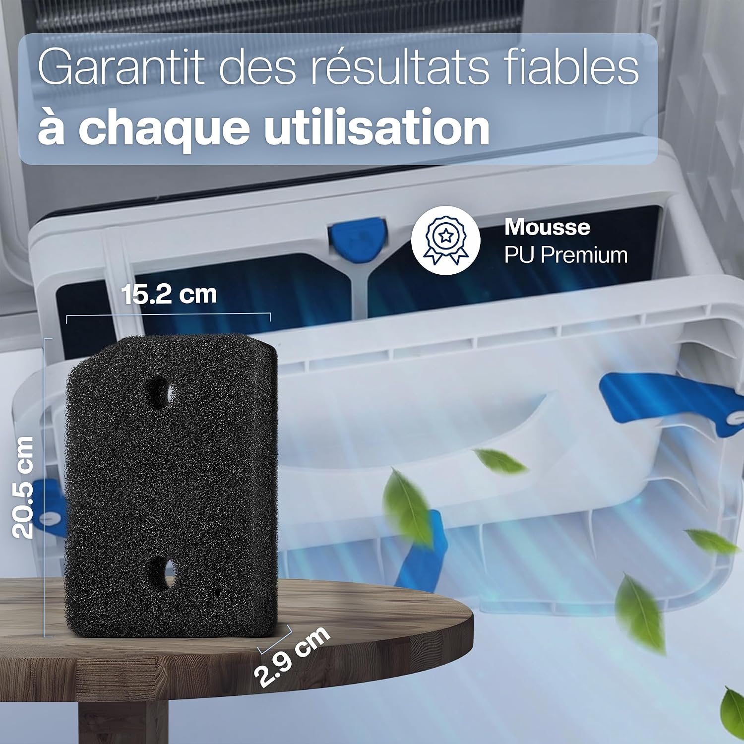 Detalle de Filtre pour sèche-linge Miele T1 – remplace 9164761 (1E)