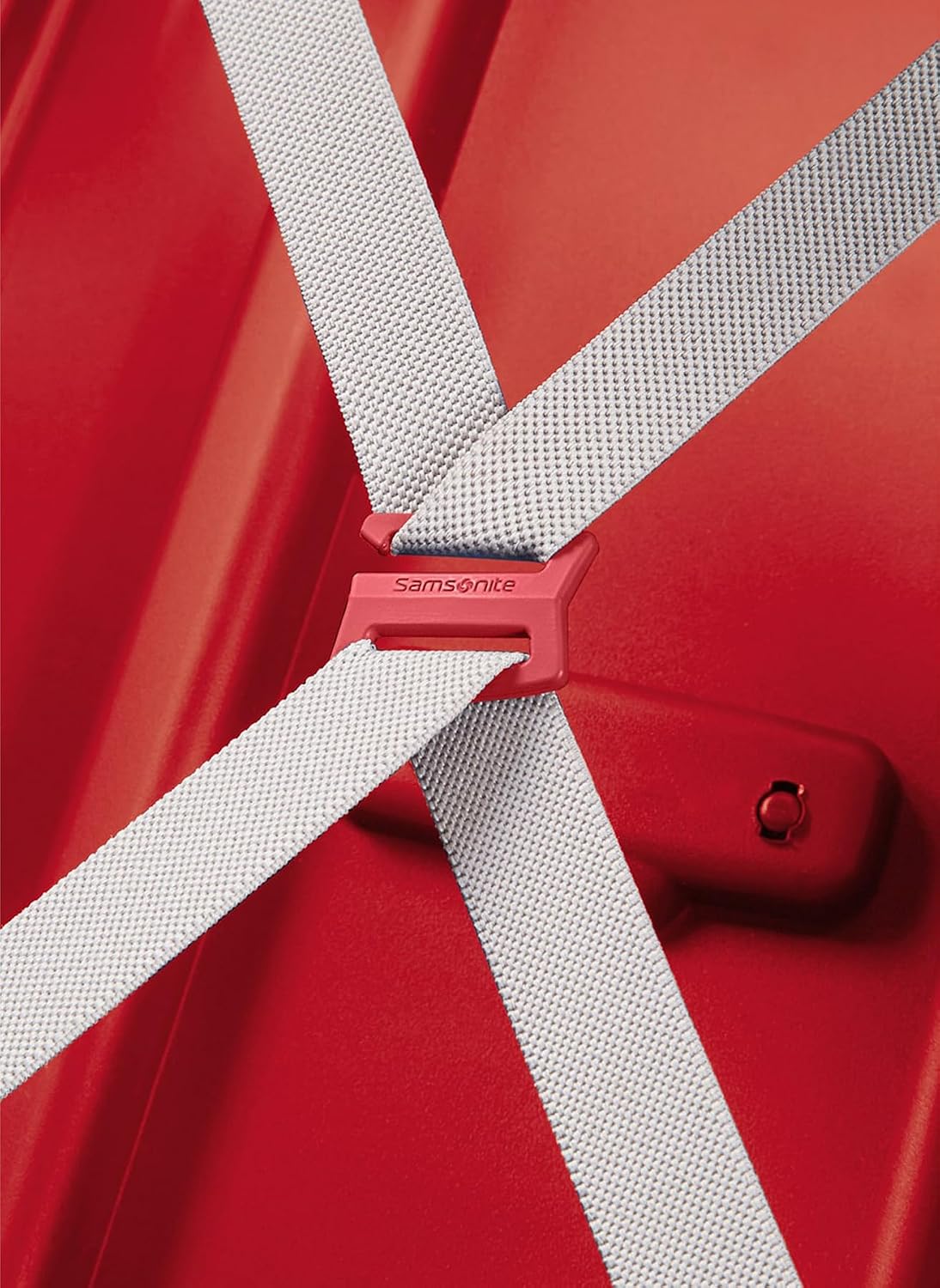 Detalle de Samsonite S'Cure Spinner L – Valise cabine 75 cm, Rouge, 102 L