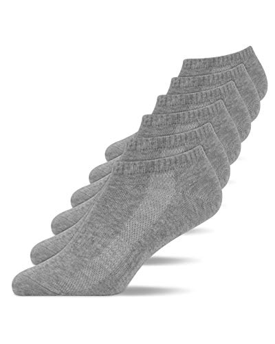 Detalle de Snocks Herren & Damen Sneaker Socken (6x Paar) – Lange Haltbarkeit, Bio-Baumwolle, GOTS-zertifiziert